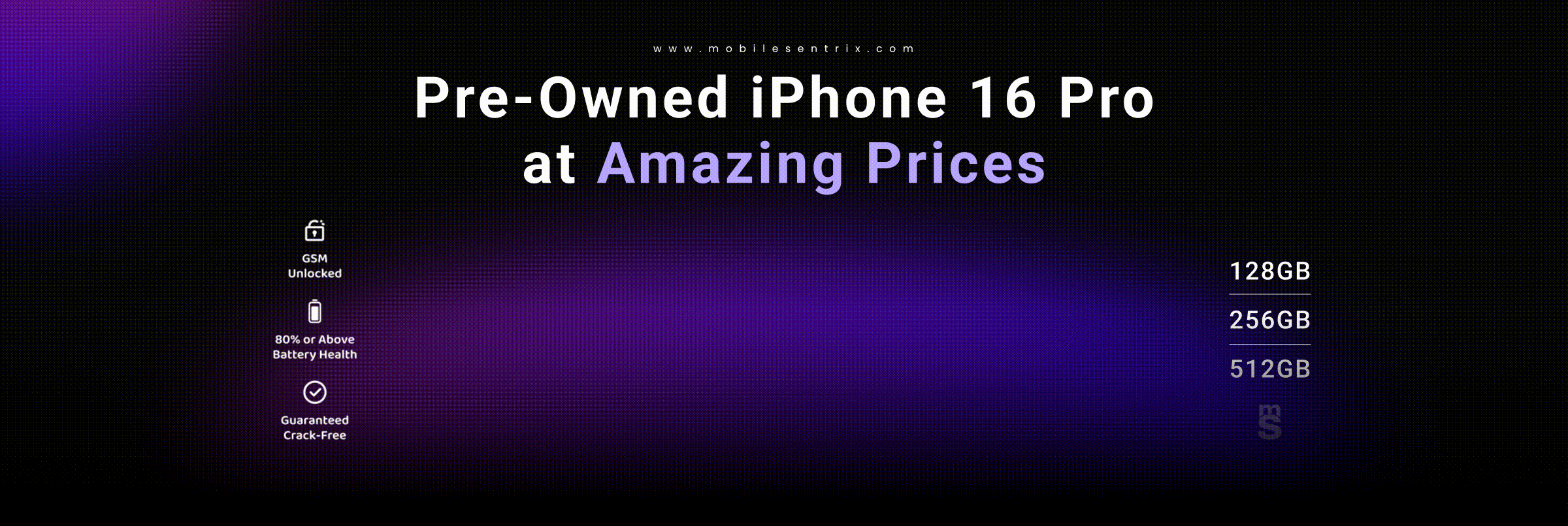 CP-388 | Pre-Owned iPhone 16 Pro in stock - 20250723