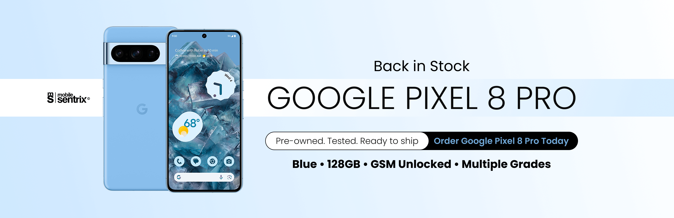 Google pixel 8 Pro device