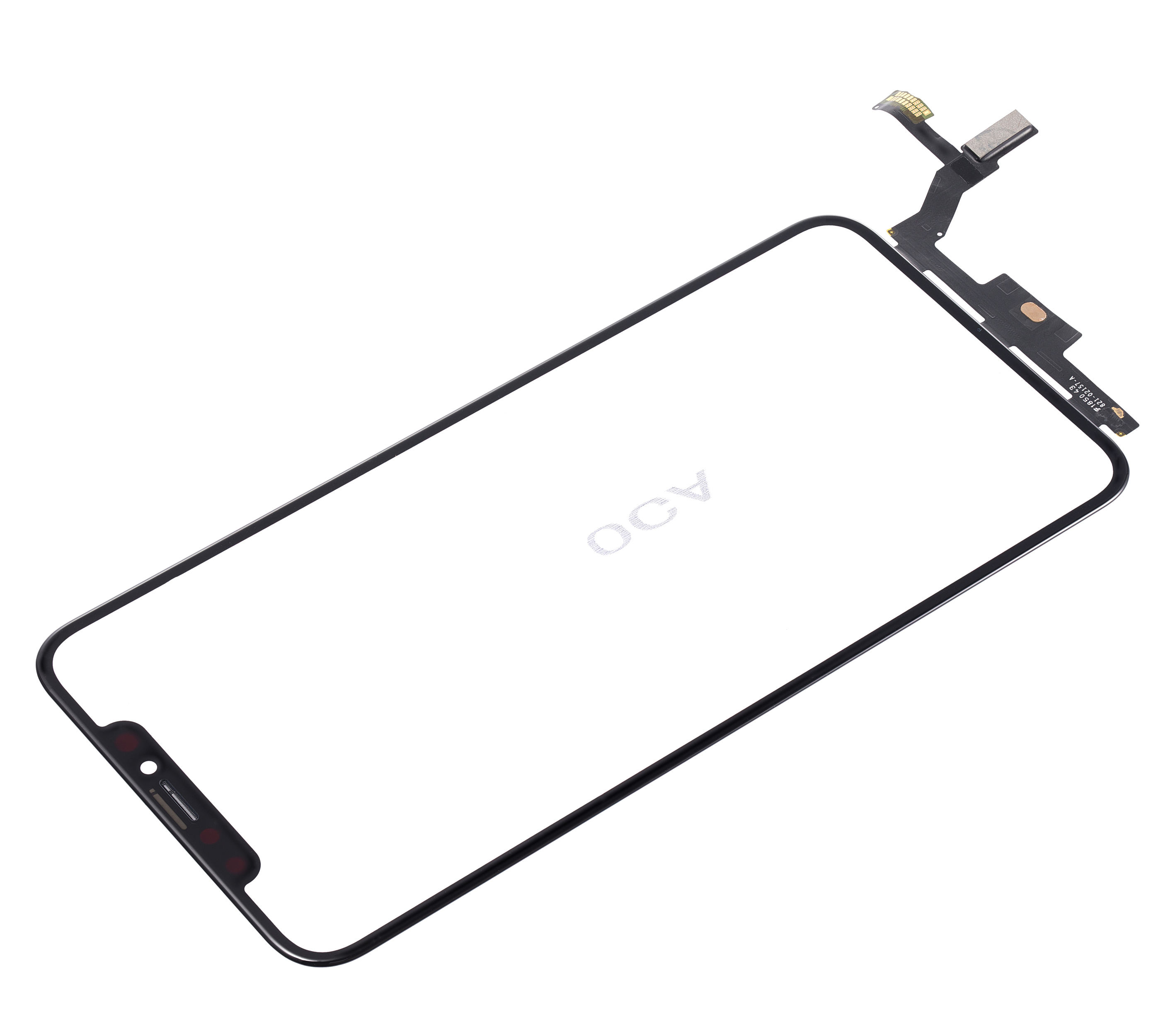 3 In 1 (Glass With Oca Pre-Installed + Frame) Compatible For Iphone 8 Plus (Oca Master) (2 Pack)(Black)