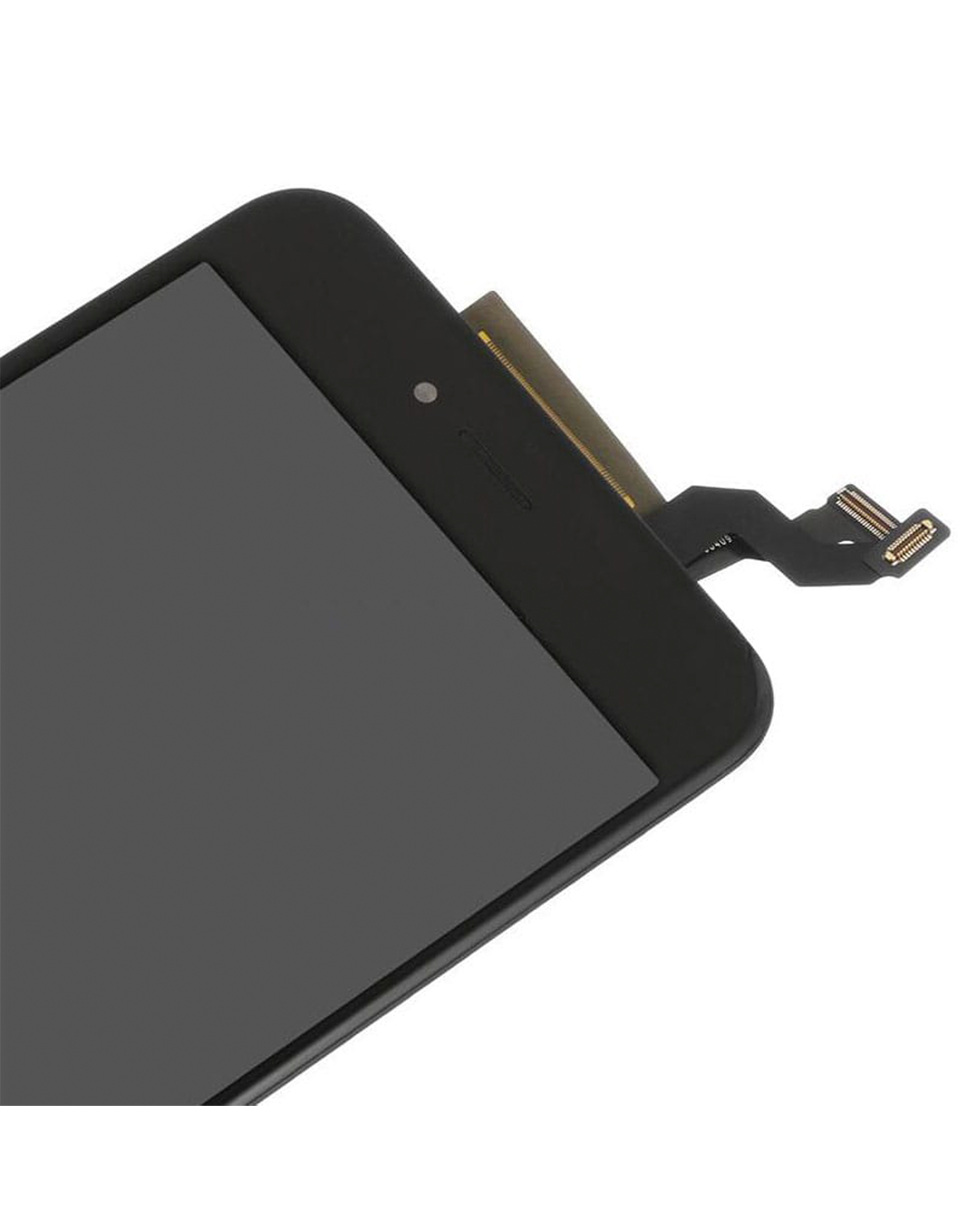 Lcd Assembly With Steel Plate Compatible For Iphone 6S Plus (Aftermarket Pro: Xo7 Incell) (Black)
