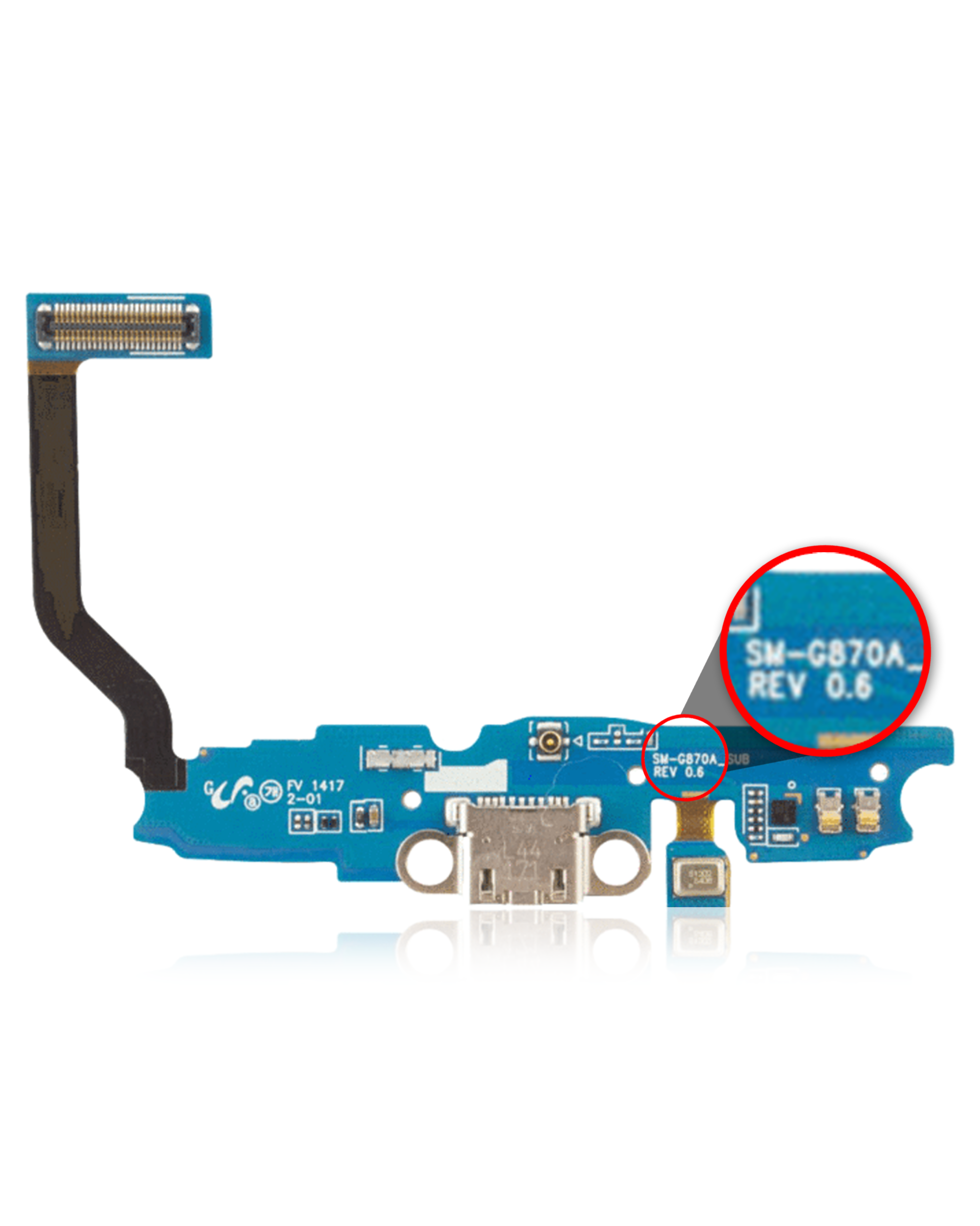 Charging Port Flex Cable Compatible For Samsung Galaxy S5 Active (At&T)