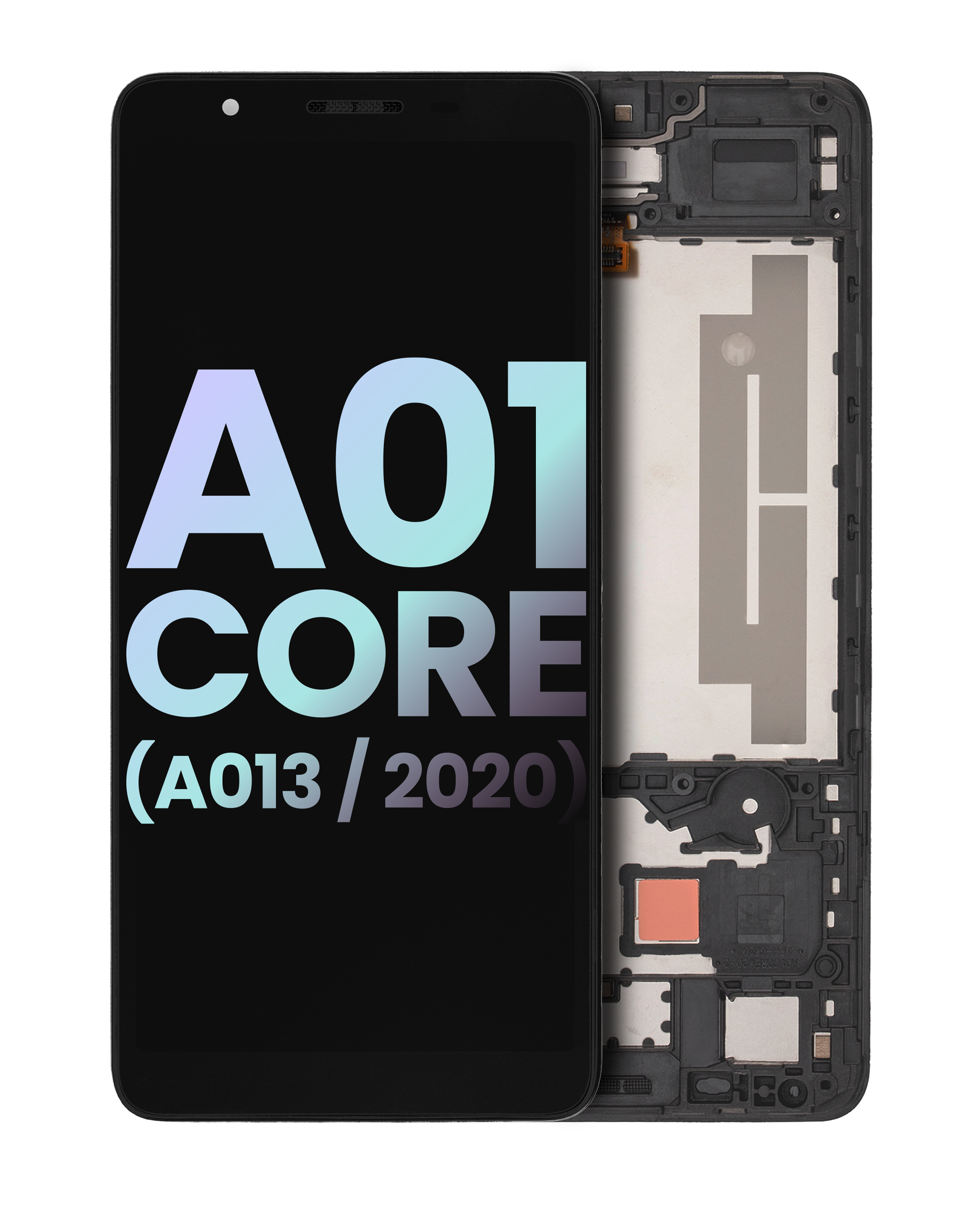 Lcd Assembly With Frame Compatible For Samsung Galaxy A01 Core (A013 / 2020) (Service Pack) (All Colors)