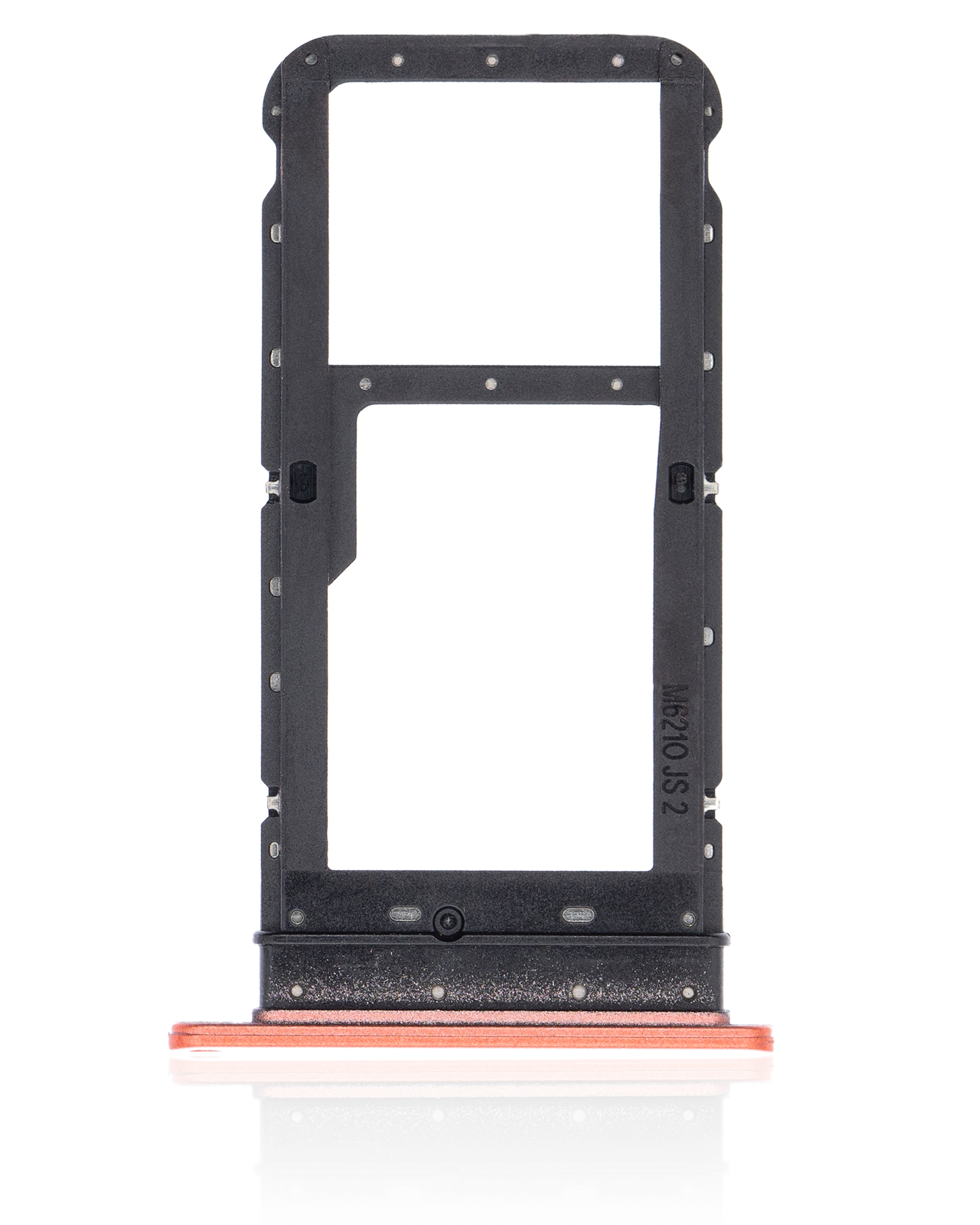 Dual Sim Card Tray Compatible For Motorola Moto E7 (Xt2095 / 2020) (Satin Coral)