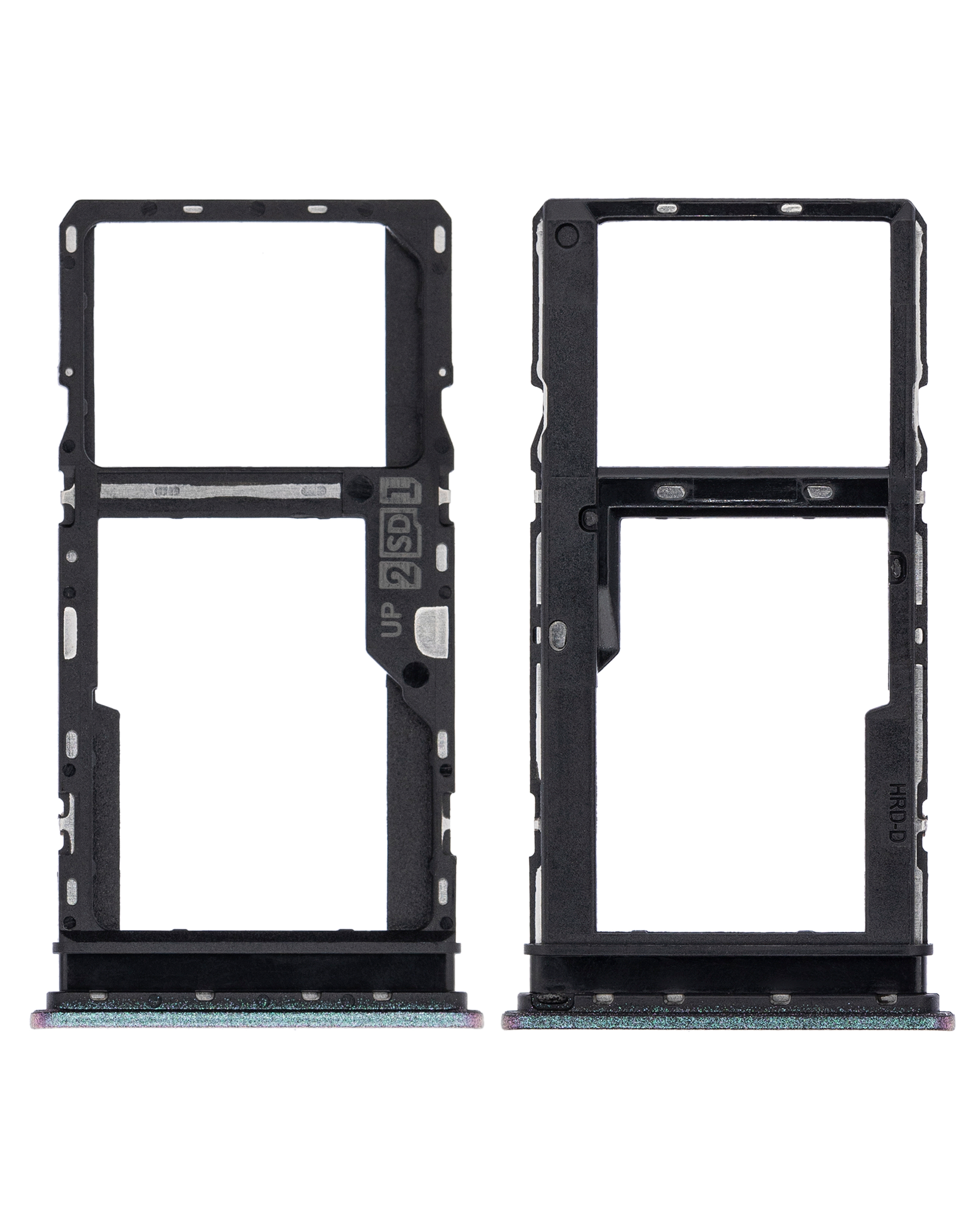 Dual Sim Card Tray Compatible For Motorola Moto G20 (Xt2128 / 2021) (Breeze Blue)