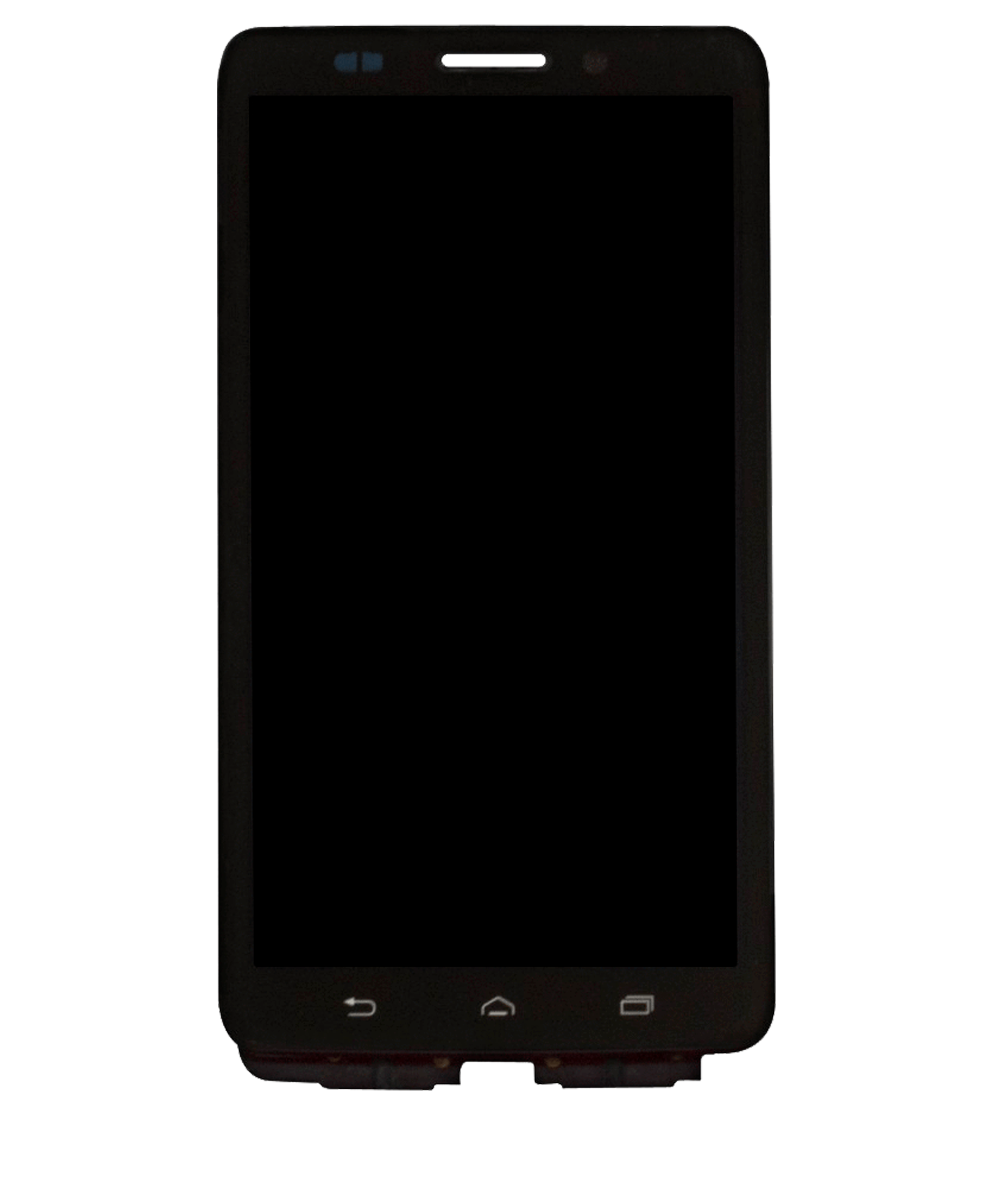 Lcd Assembly With Frame Compatible For Motorola Droid Ultra (Xt1080 / 2013) / Droid Maxx (Xt1080M / 2013) (Refurbished) (Black)