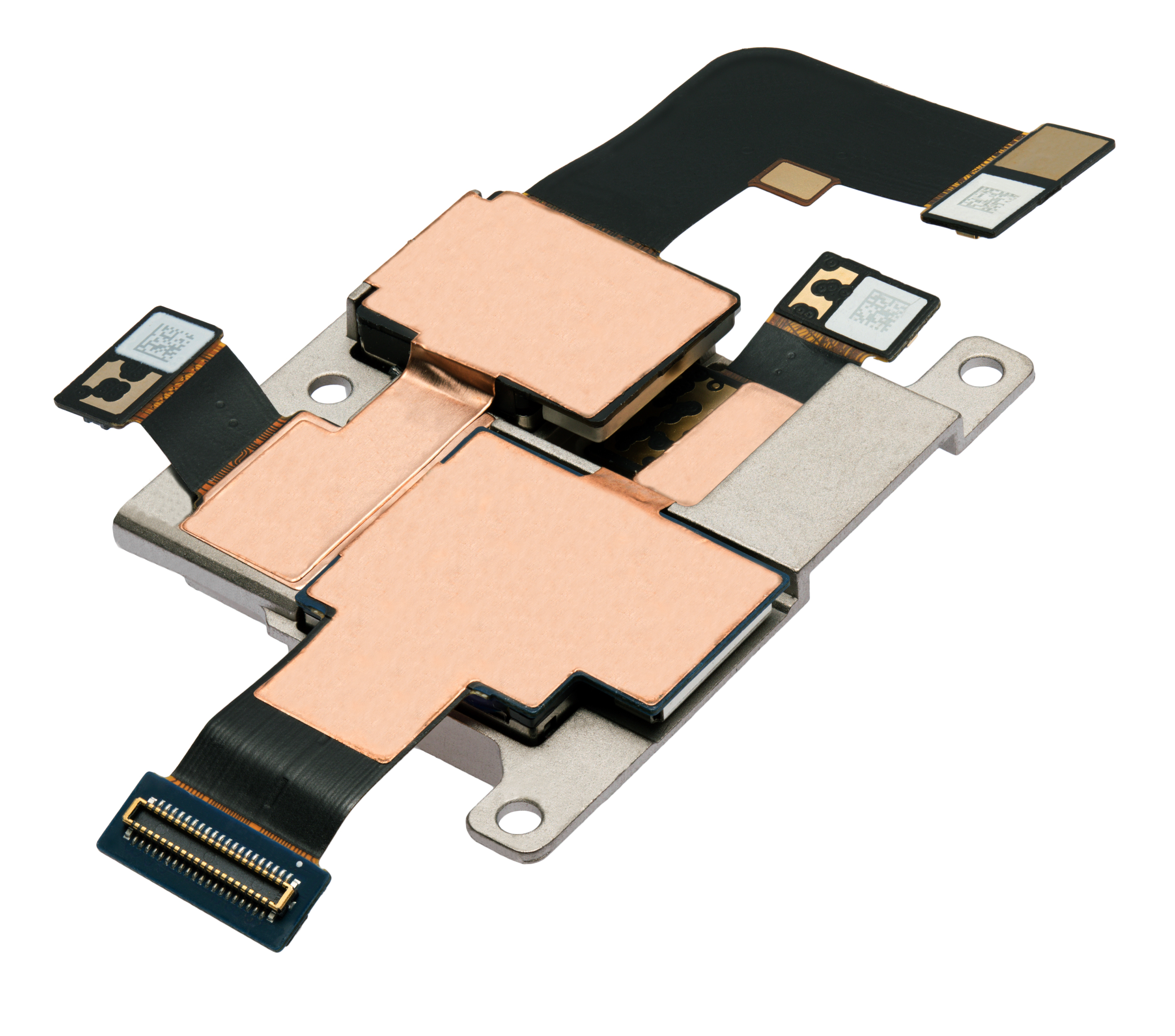 Back Camera Assembly (Wide & Telephoto & Ultrawide & Depth) Compatible For Motorola One Zoom (Xt2010-01 / 2019)