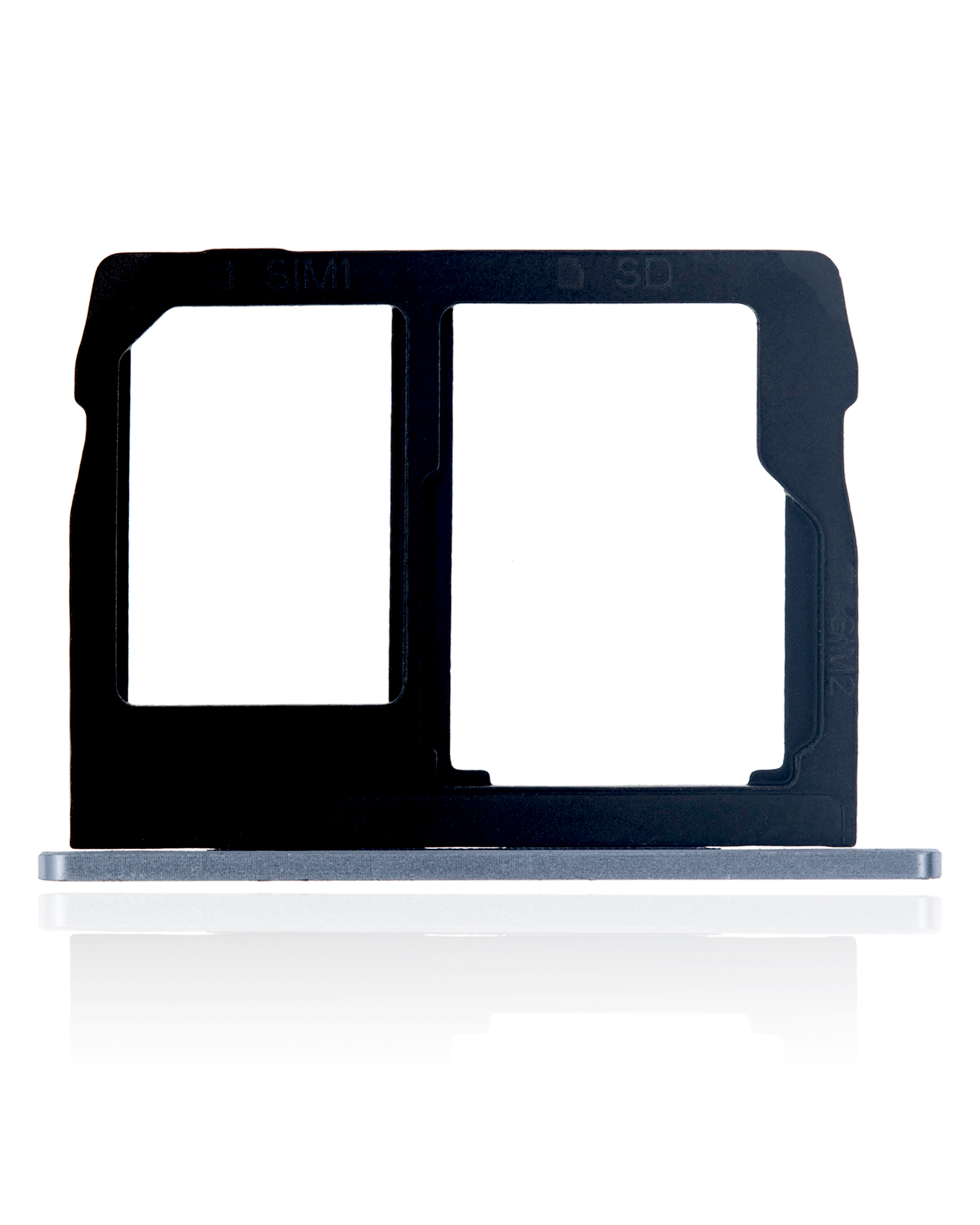 Sim Card Tray Compatible For Motorola Moto G5S Plus (Xt1806 / 2017) (Blue) (Dual Card Version)