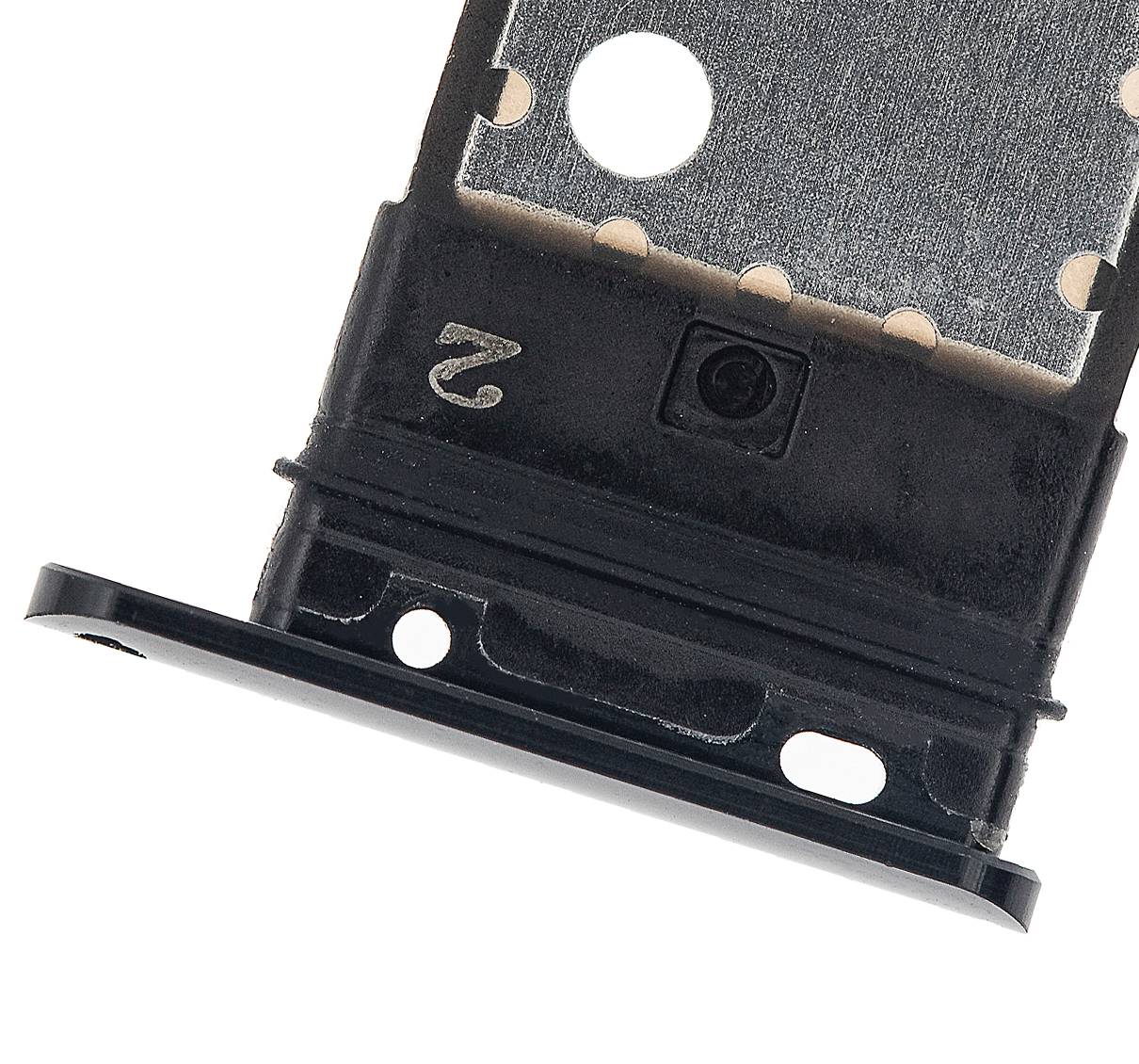 Sim Card Tray Compatible For Google Pixel 3 (Official - Not Aftermarket) (Just Black)