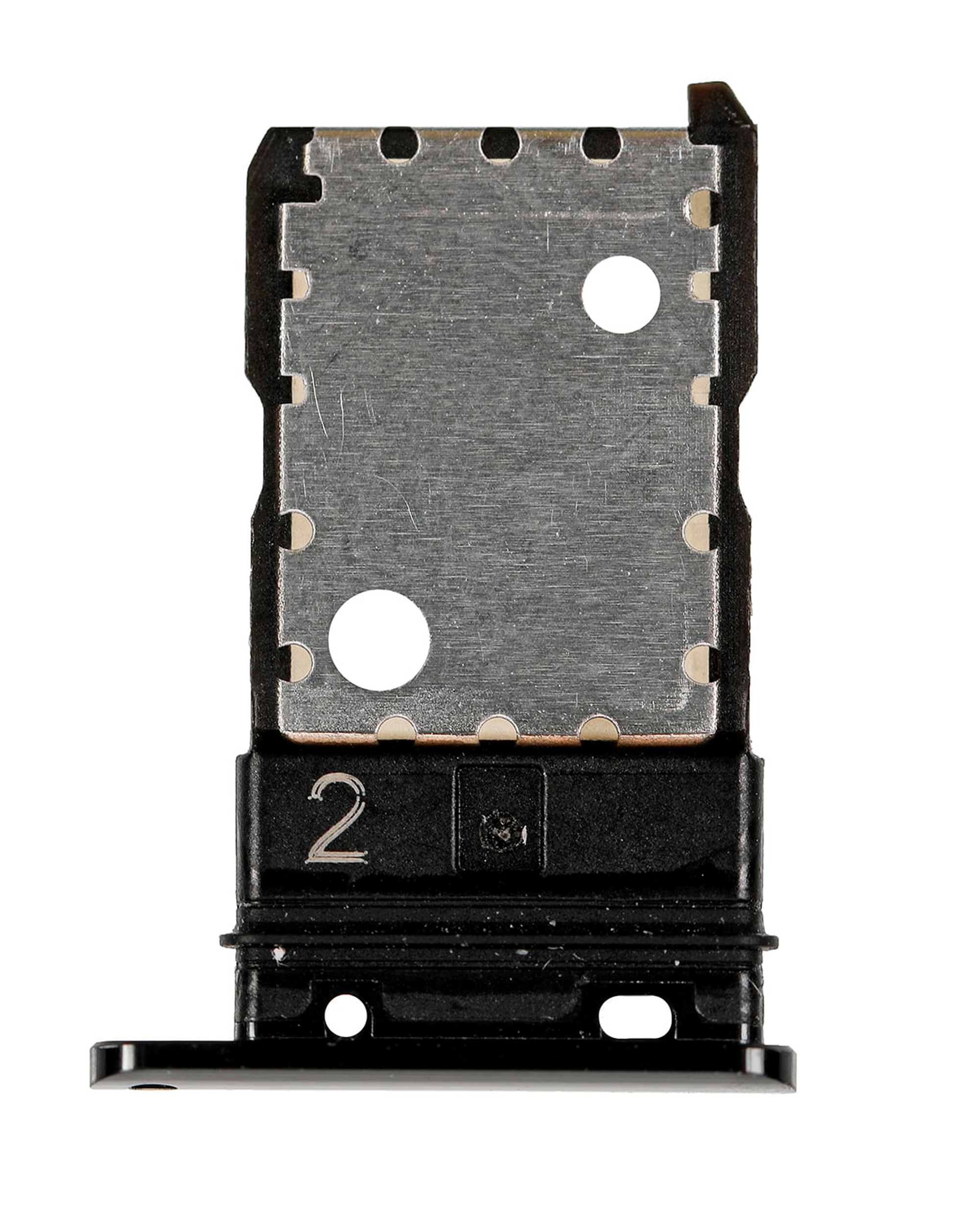 Sim Card Tray Compatible For Google Pixel 3 (Official - Not Aftermarket) (Just Black)