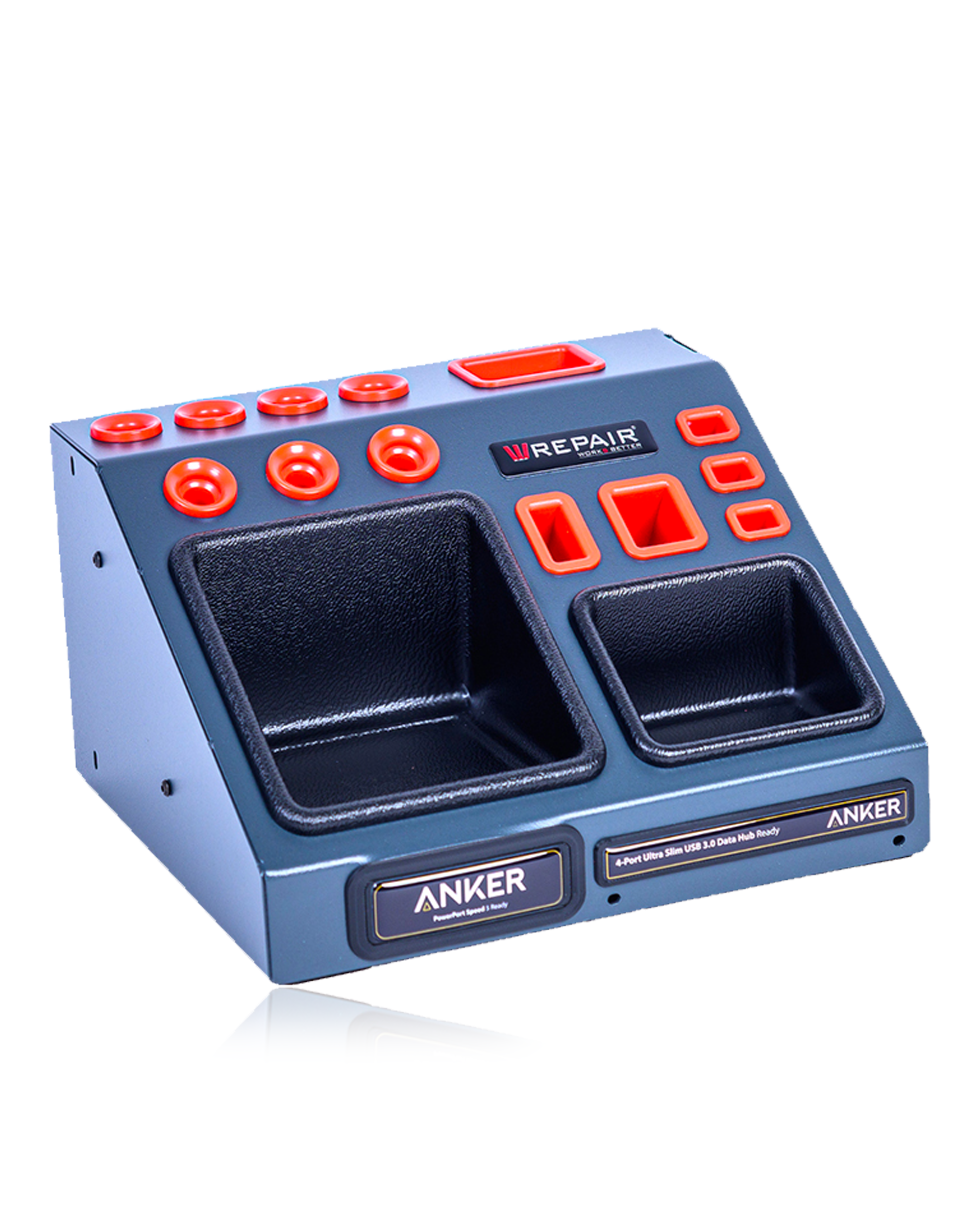 Station Model 25 Plus With Usb Powerport Hub And Nuc Ready (Wrepair)