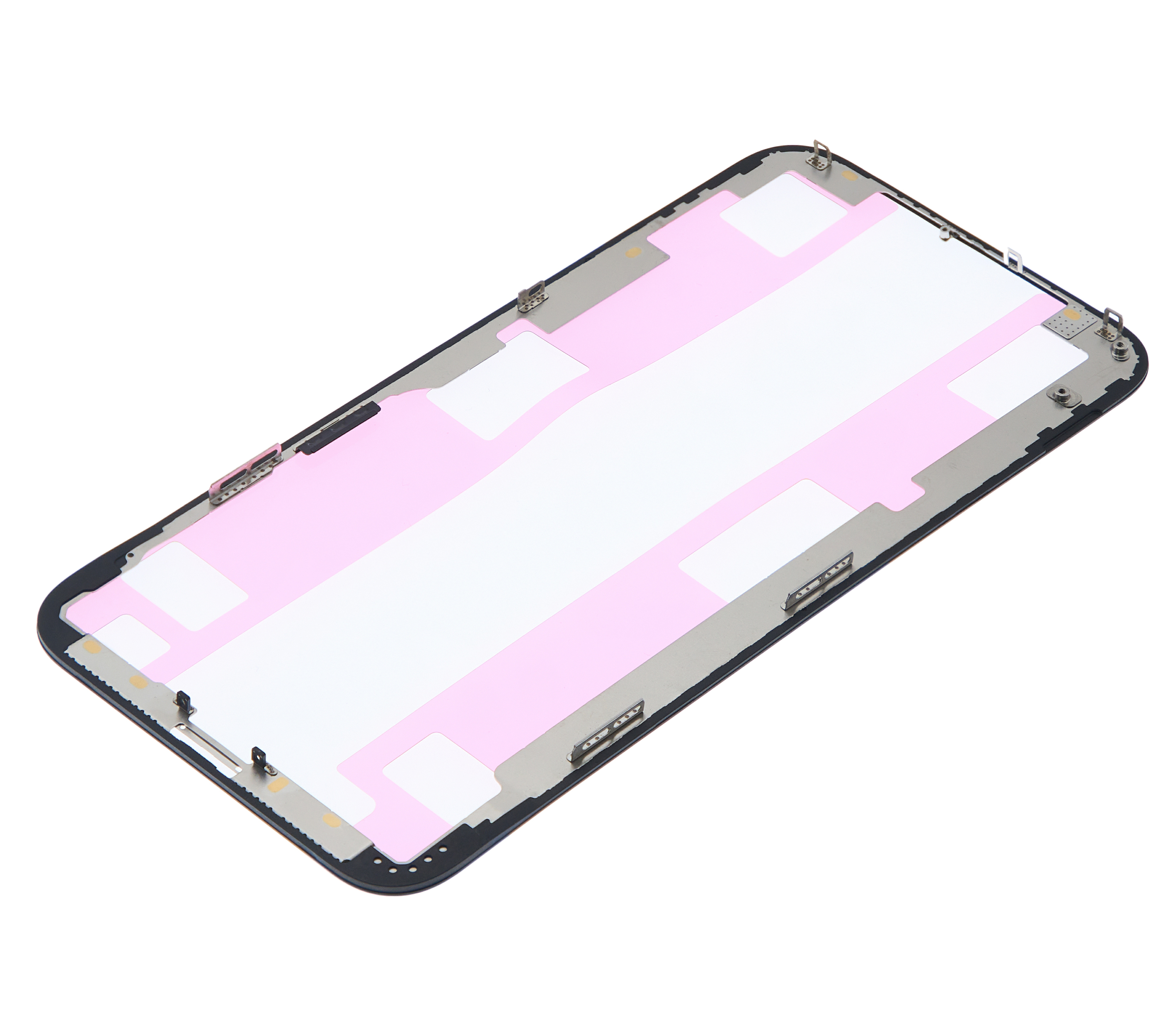 4 In 1 Long Flex (Digitizer Touch With Glass + Oca + Frame Pre-Installed) Compatible For Iphone Xs (Oca Master)