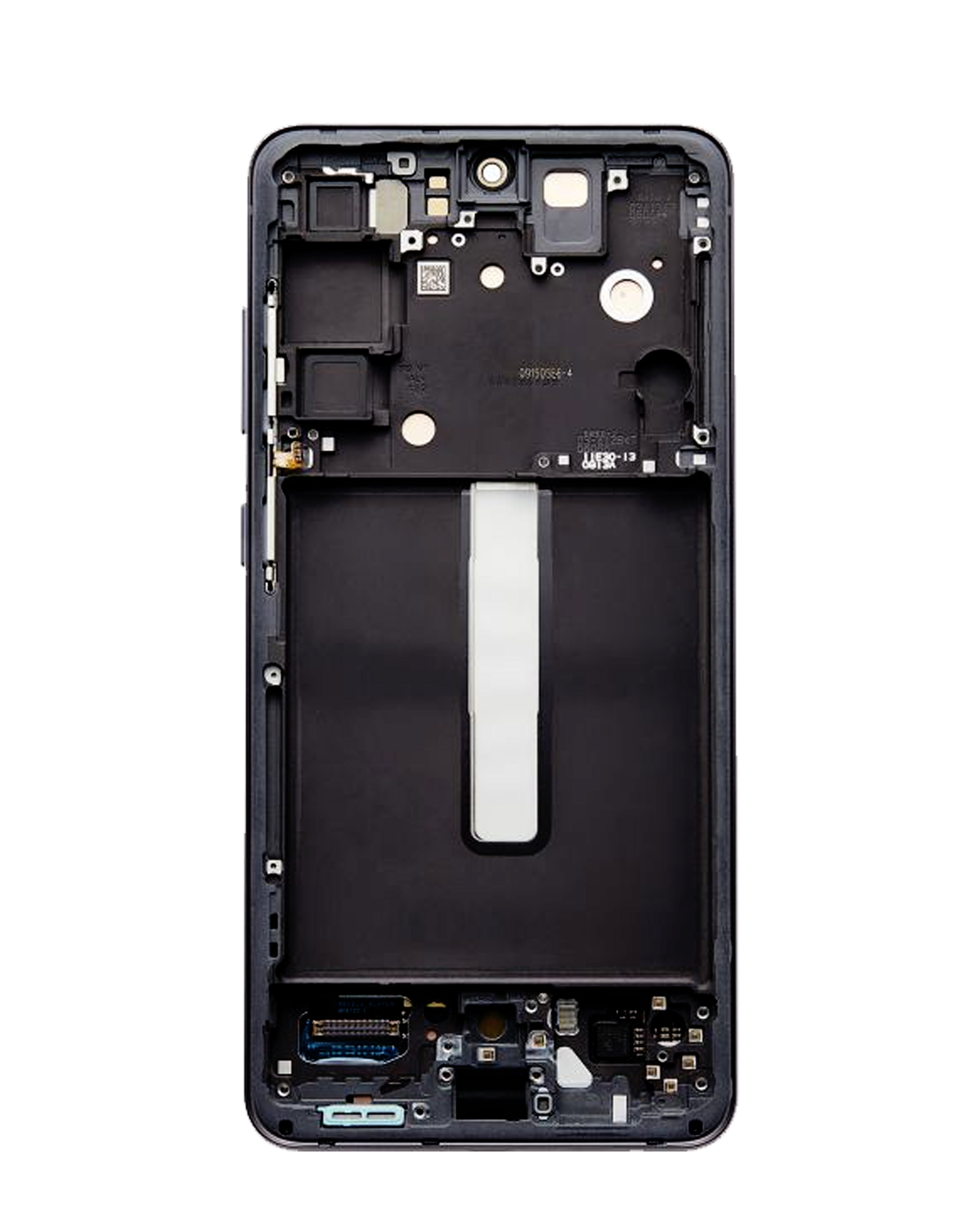 Oled Assembly With Frame Compatible For Samsung Galaxy S21 Fe 5G (G990U) (North America Version) (Blemish: Grade D) (Graphite)