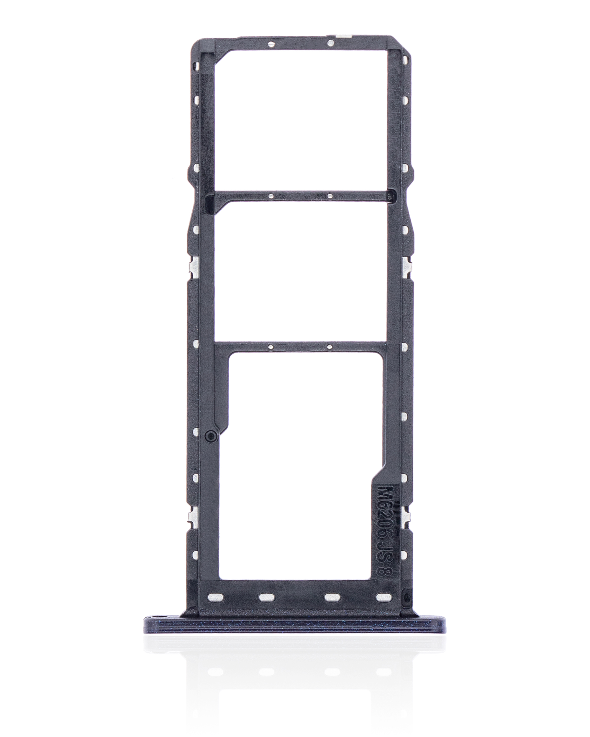 Dual Sim Card Tray Compatible For Motorola Moto G8 Power Lite (Xt2055 / 2020) (Royal Blue)
