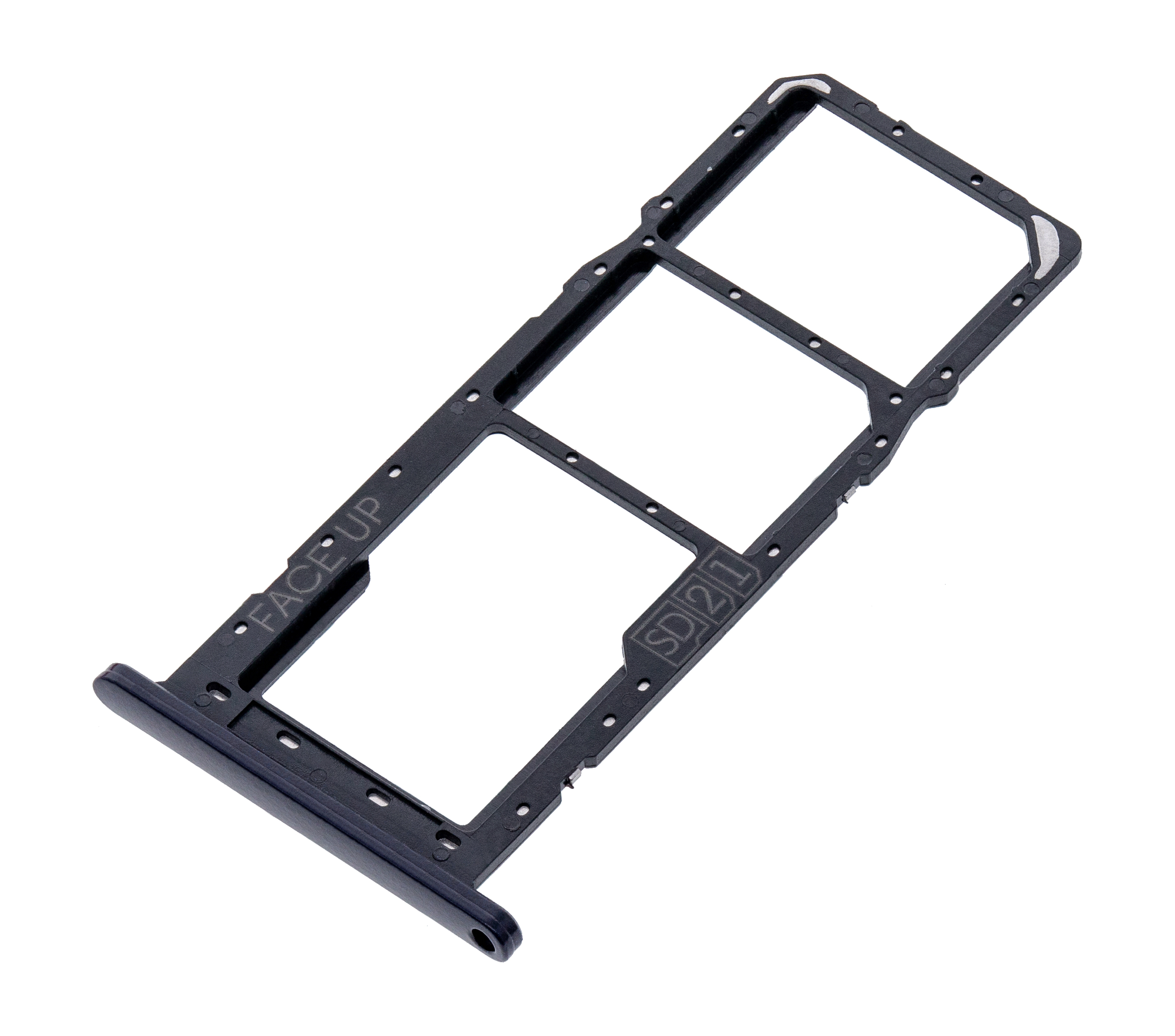 Dual Sim Card Tray Compatible For Motorola Moto G8 Power Lite (Xt2055 / 2020) (Royal Blue)