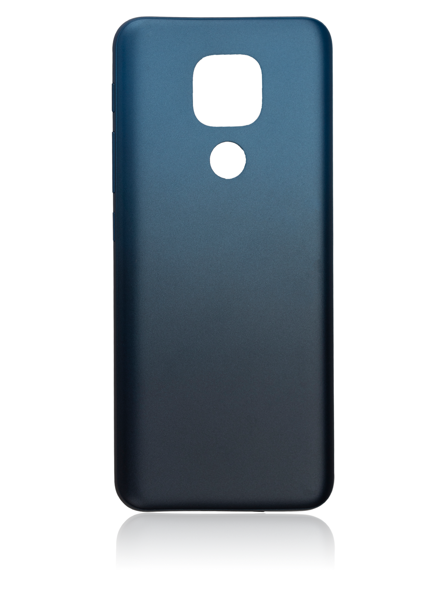 Back Cover Glass Compatible For Motorola Moto E7 Plus (Xt2081 / 2020) (Navy Blue)