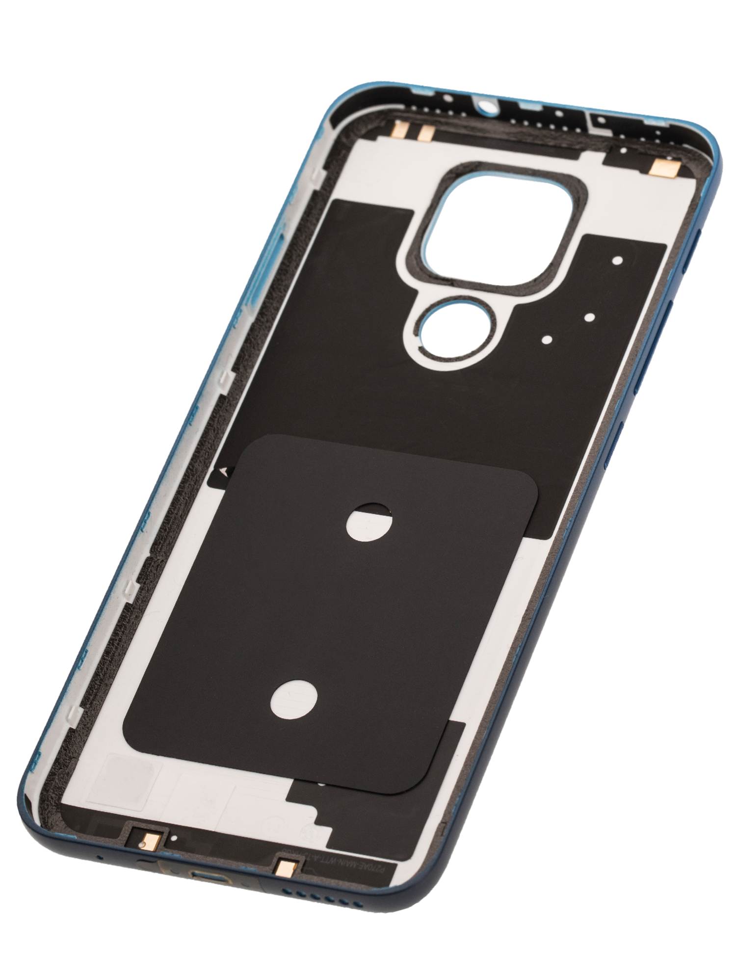 Back Cover Glass Compatible For Motorola Moto E7 Plus (Xt2081 / 2020) (Navy Blue)