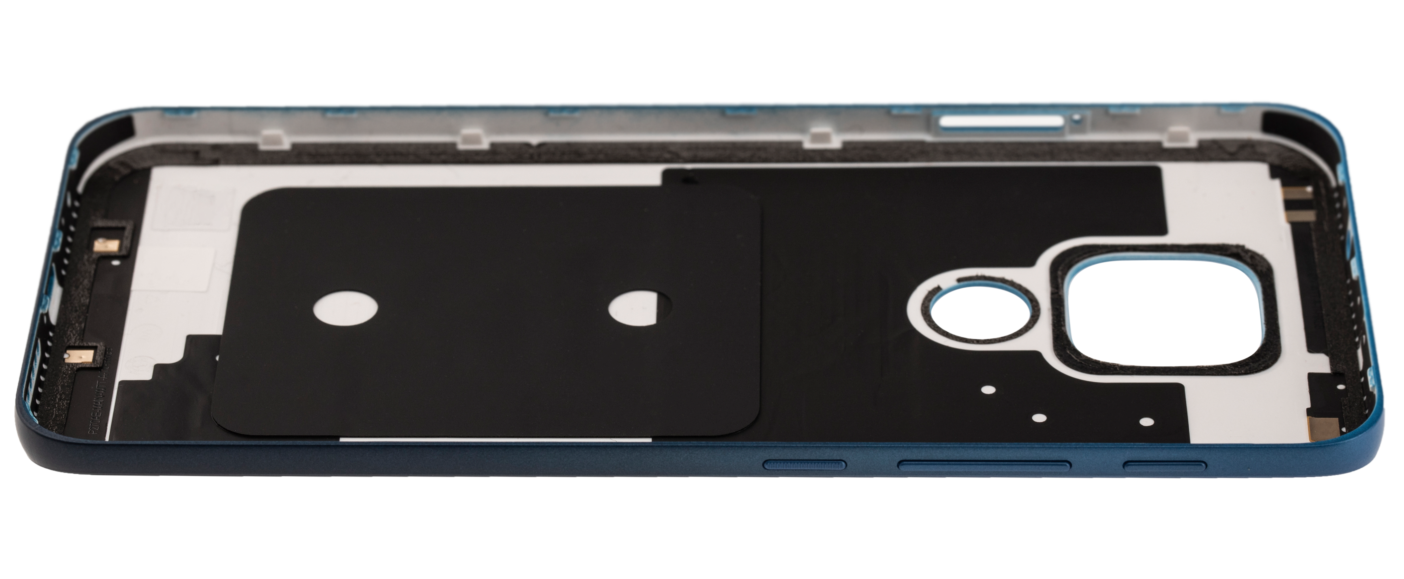 Back Cover Glass Compatible For Motorola Moto E7 Plus (Xt2081 / 2020) (Navy Blue)