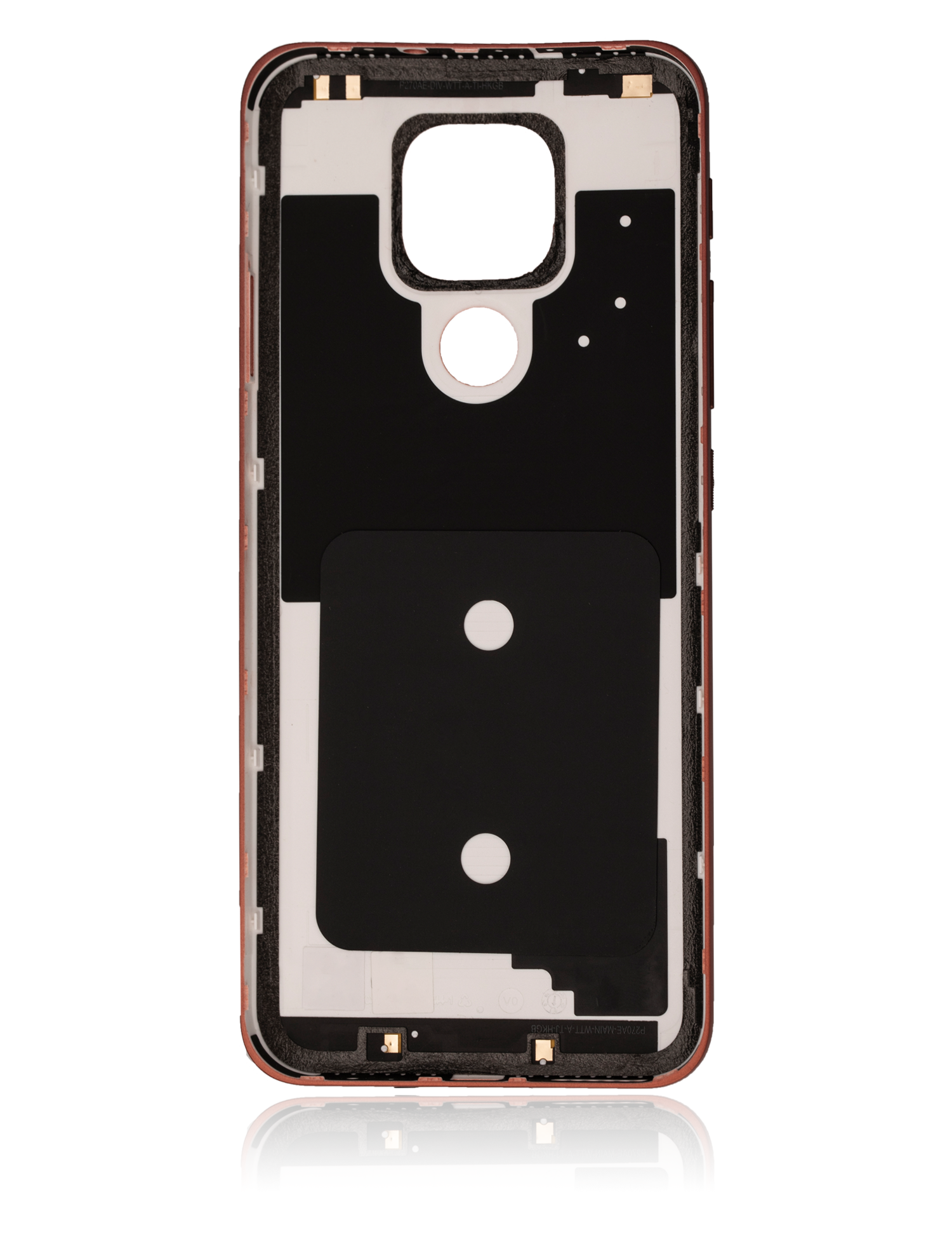 Back Cover Glass Compatible For Motorola Moto E7 Plus (Xt2081 / 2020) (Amber Bronze)