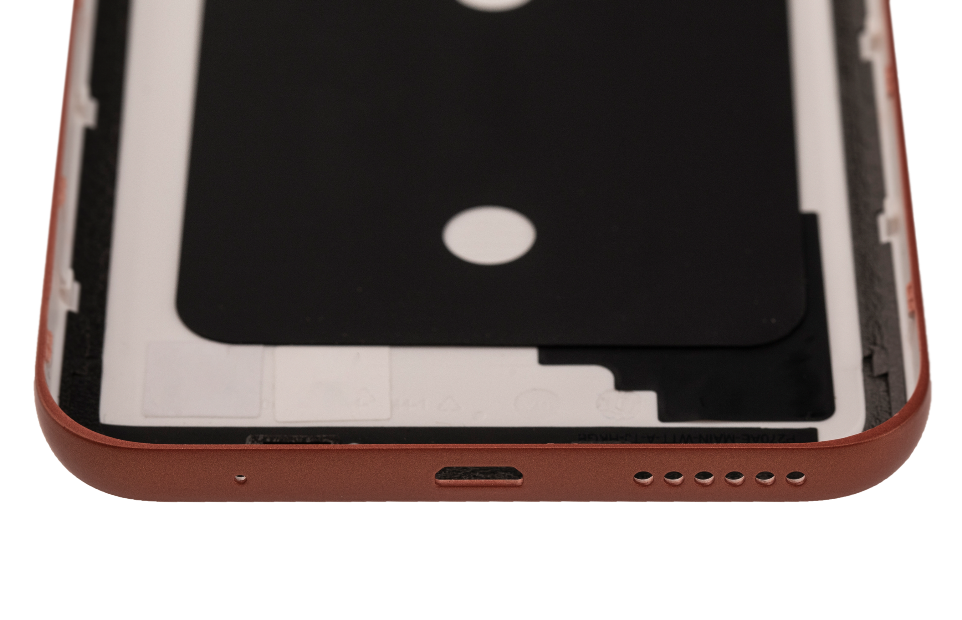 Back Cover Glass Compatible For Motorola Moto E7 Plus (Xt2081 / 2020) (Amber Bronze)