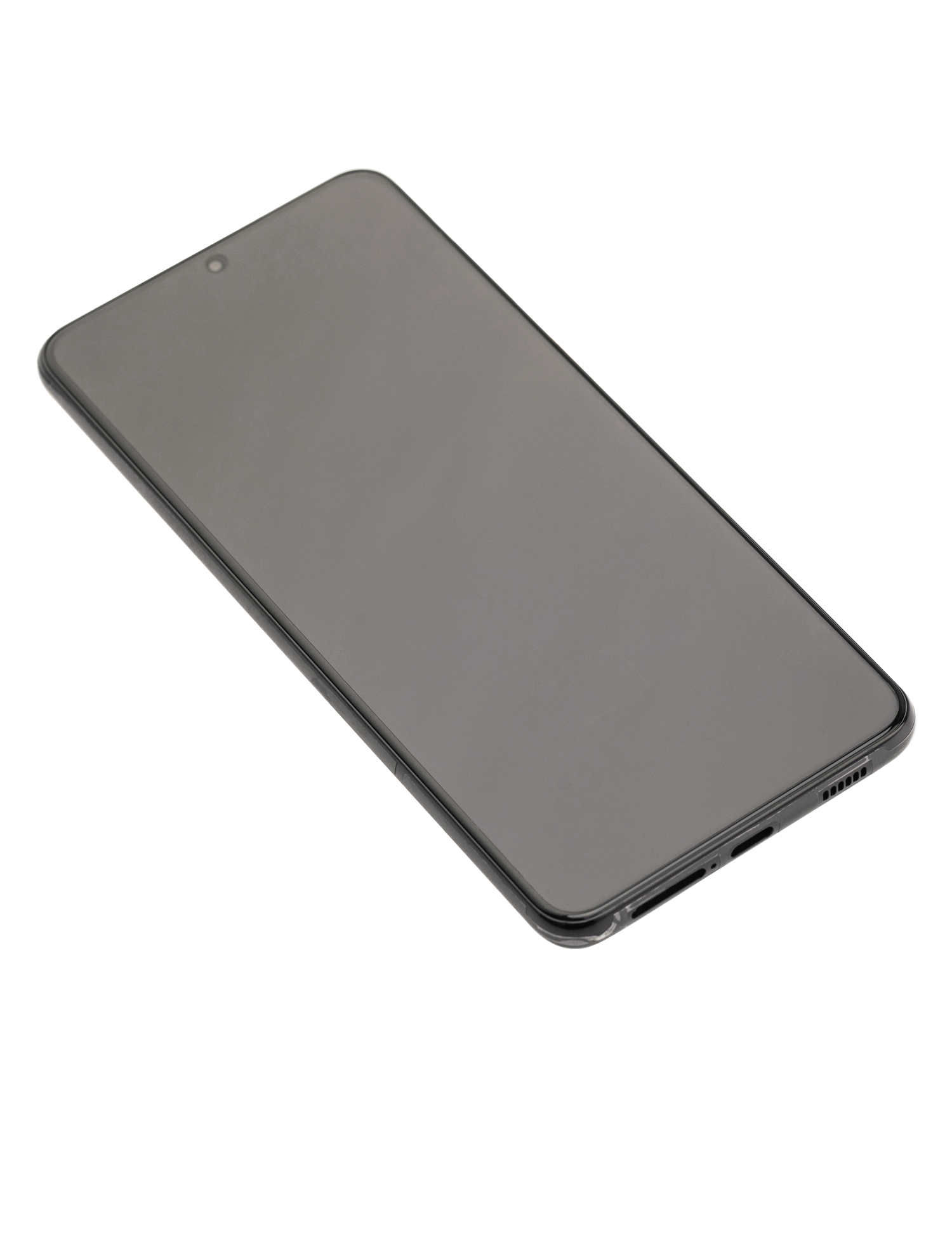 Oled Assembly With Frame Compatible For Samsung Galaxy S21 Plus 5G (Used  Pull: Grade A) (Phantom Black)