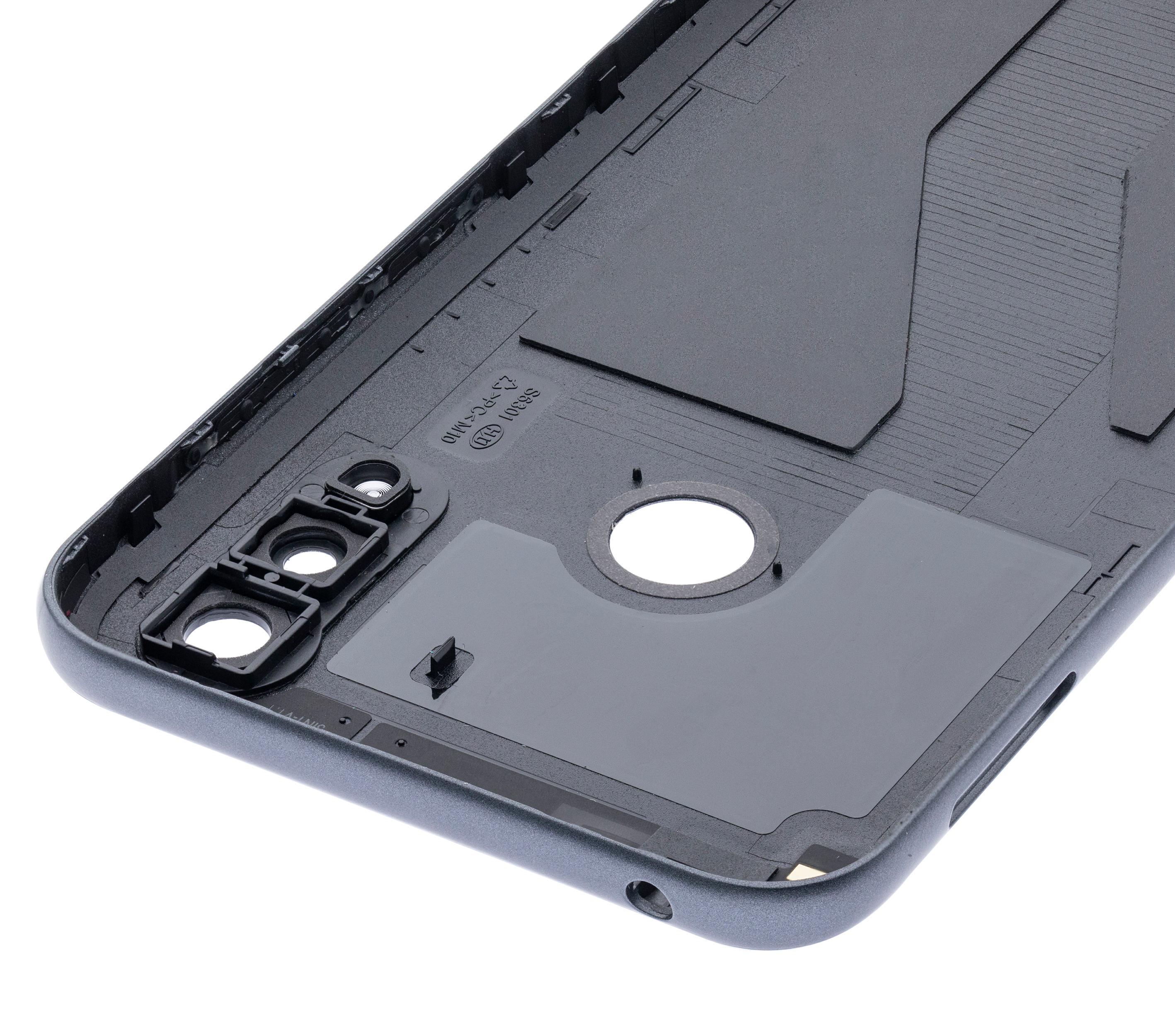 Back Cover Glass Compatible For Motorola Moto E6I (Xt2053-5 / 2021) (Titanium Gray)