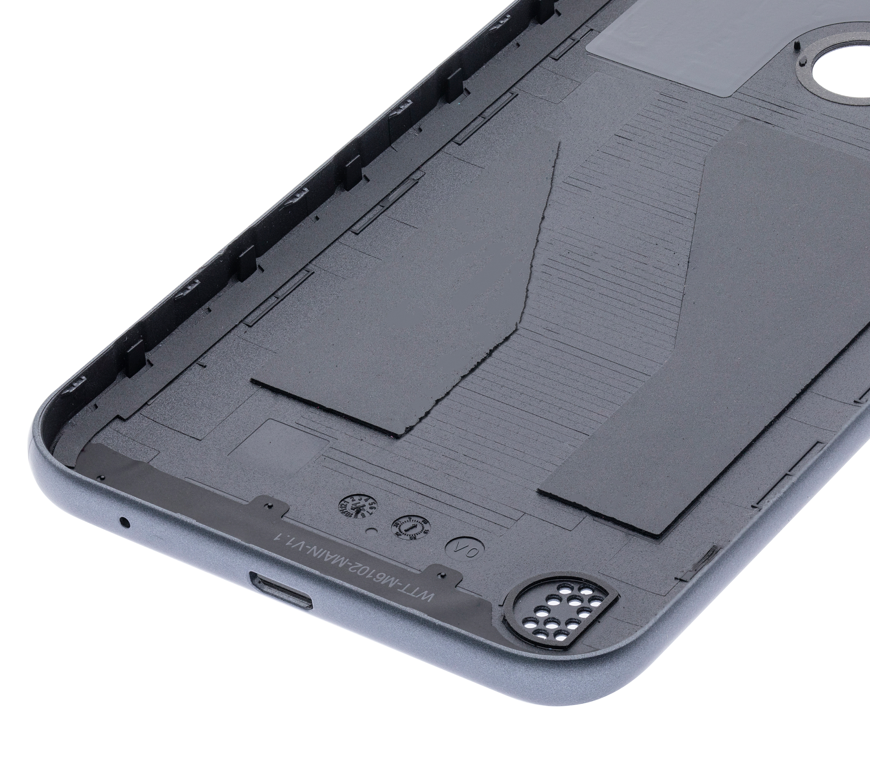 Back Cover Glass Compatible For Motorola Moto E6I (Xt2053-5 / 2021) (Titanium Gray)