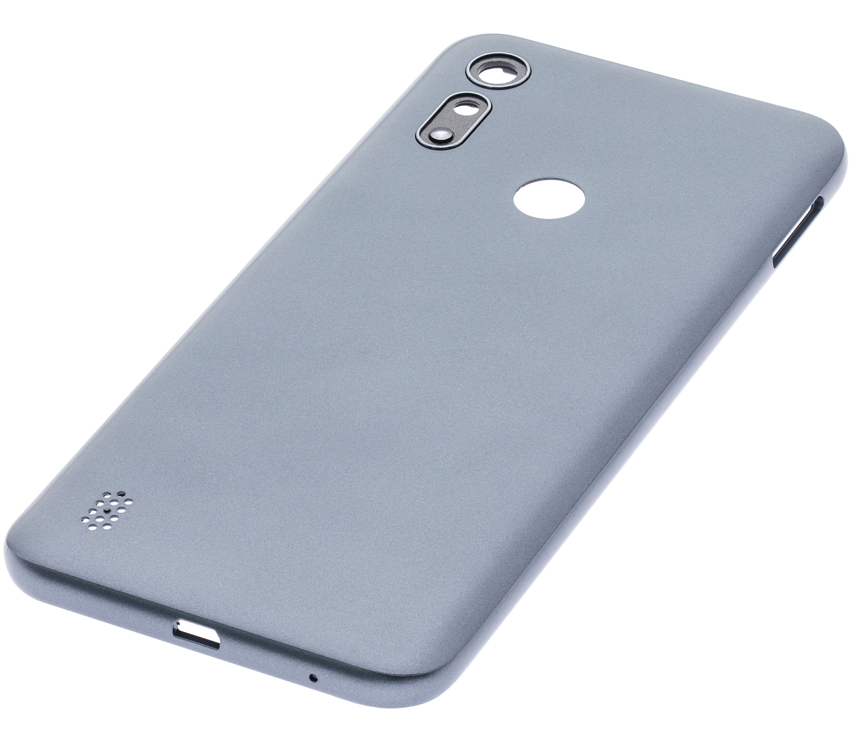Back Cover Glass Compatible For Motorola Moto E6I (Xt2053-5 / 2021) (Titanium Gray)