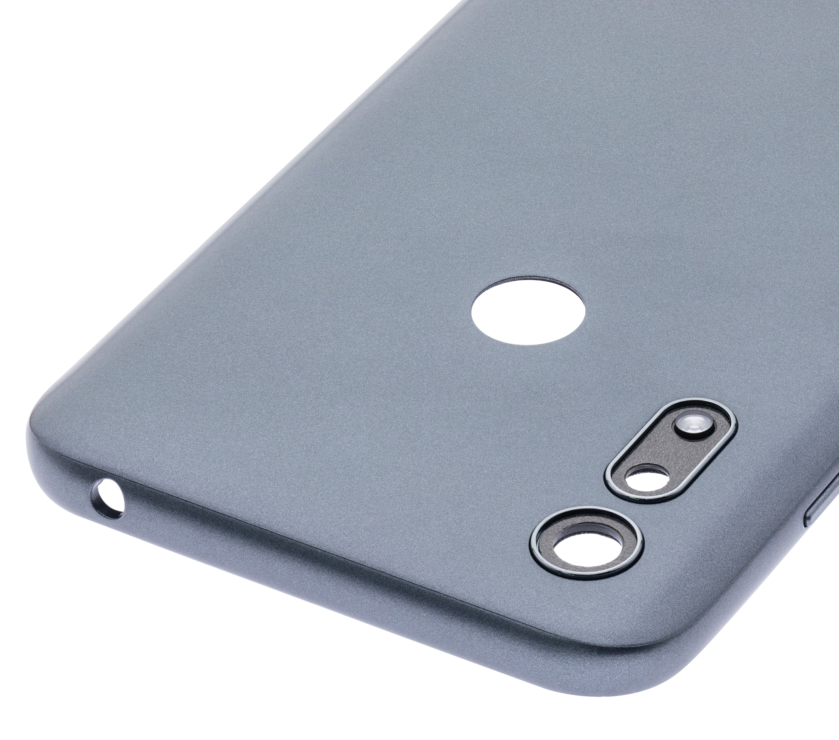 Back Cover Glass Compatible For Motorola Moto E6I (Xt2053-5 / 2021) (Titanium Gray)