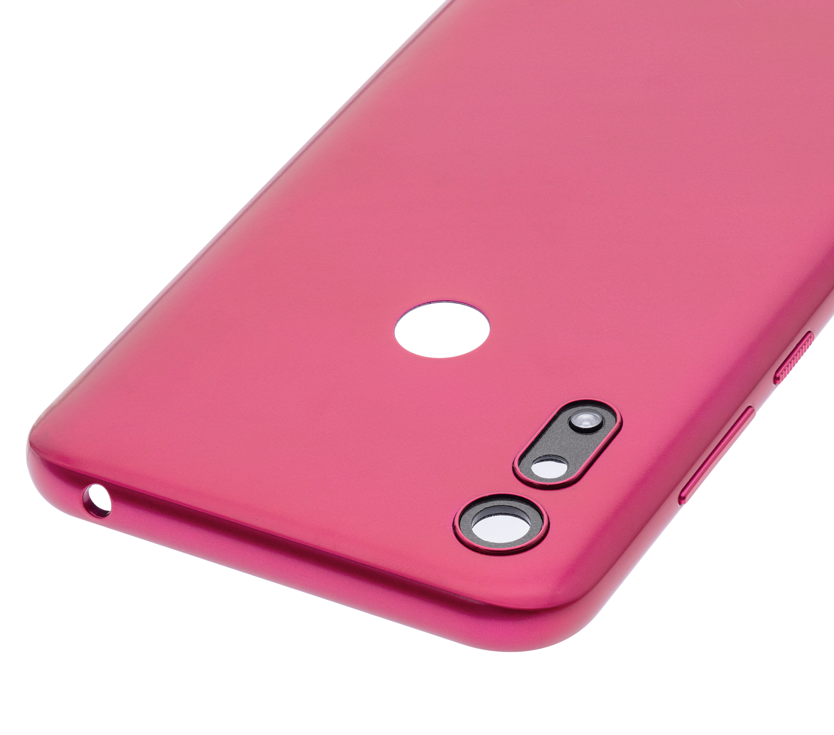 Back Cover Glass Compatible For Motorola Moto E6I (Xt2053-5 / 2021) (Pink)