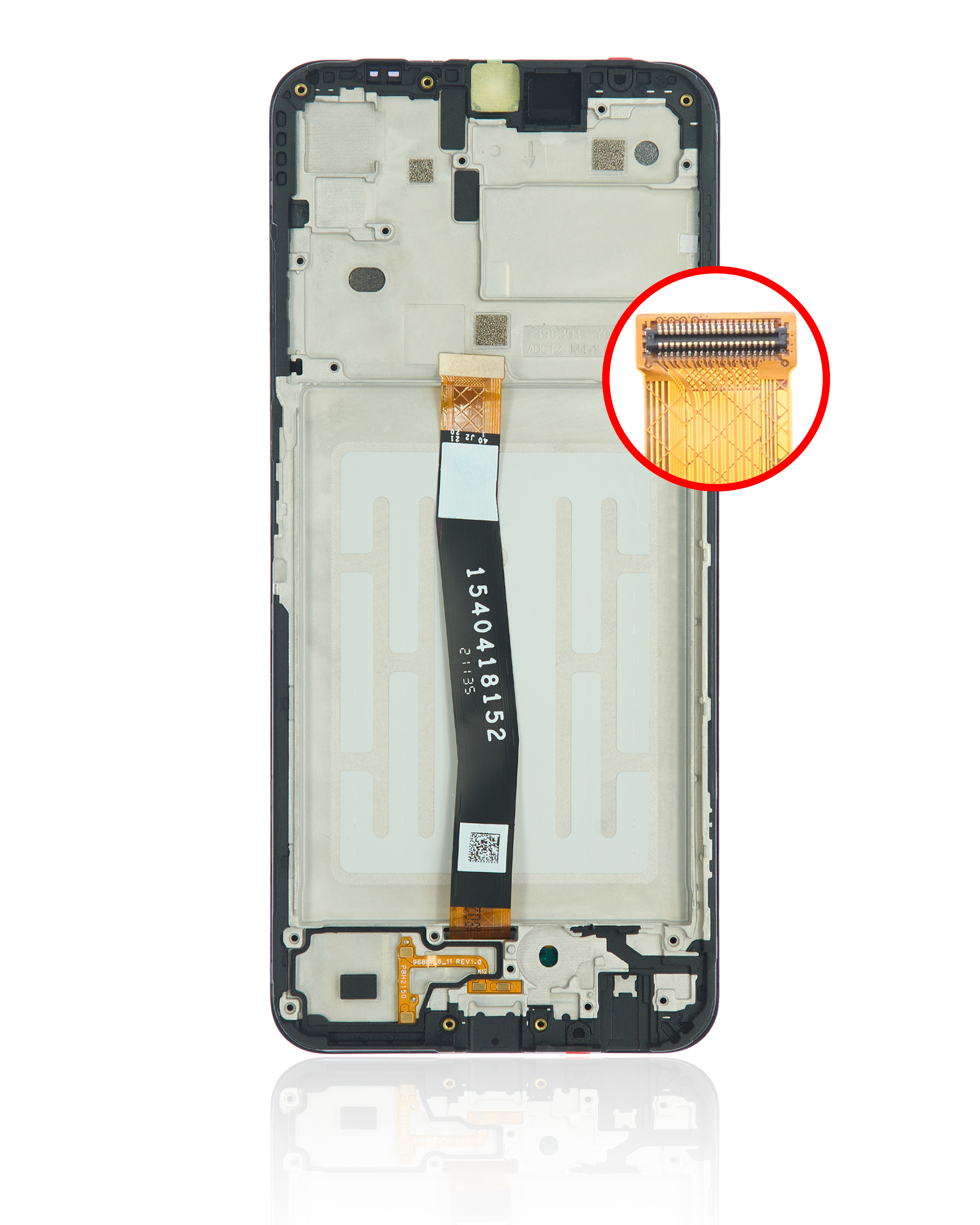 Lcd Assembly With Frame Compatible For Samsung A22 5G (A226 / 2021) (Refurbished) (All Colors)