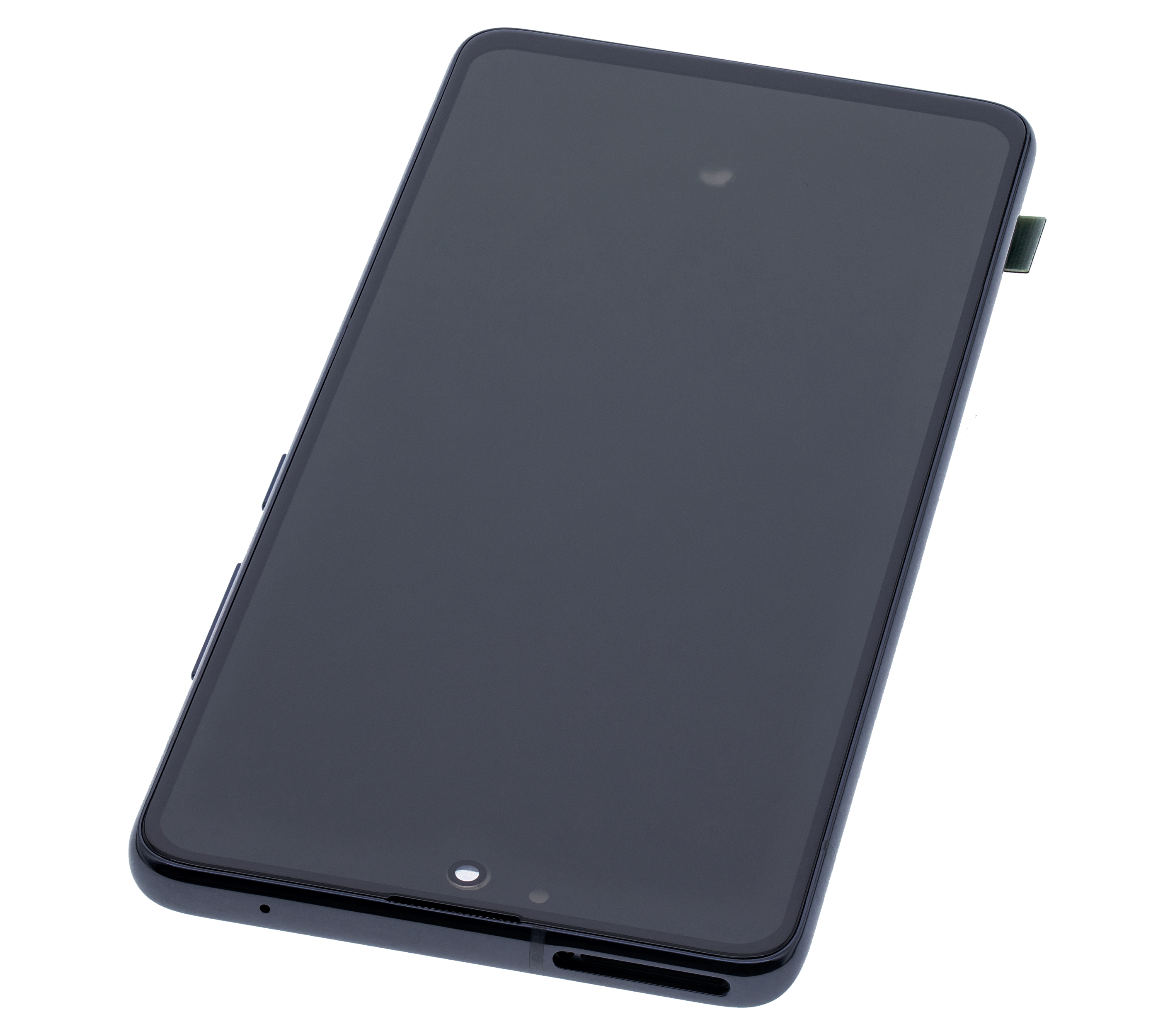Oled Assembly With Frame Compatible For Samsung Galaxy A51 5G (A516 / 2020) (Non-Verizon 5G Uw Frame) (6.46") (Aftermarket Plus) (Prism Cube Black)