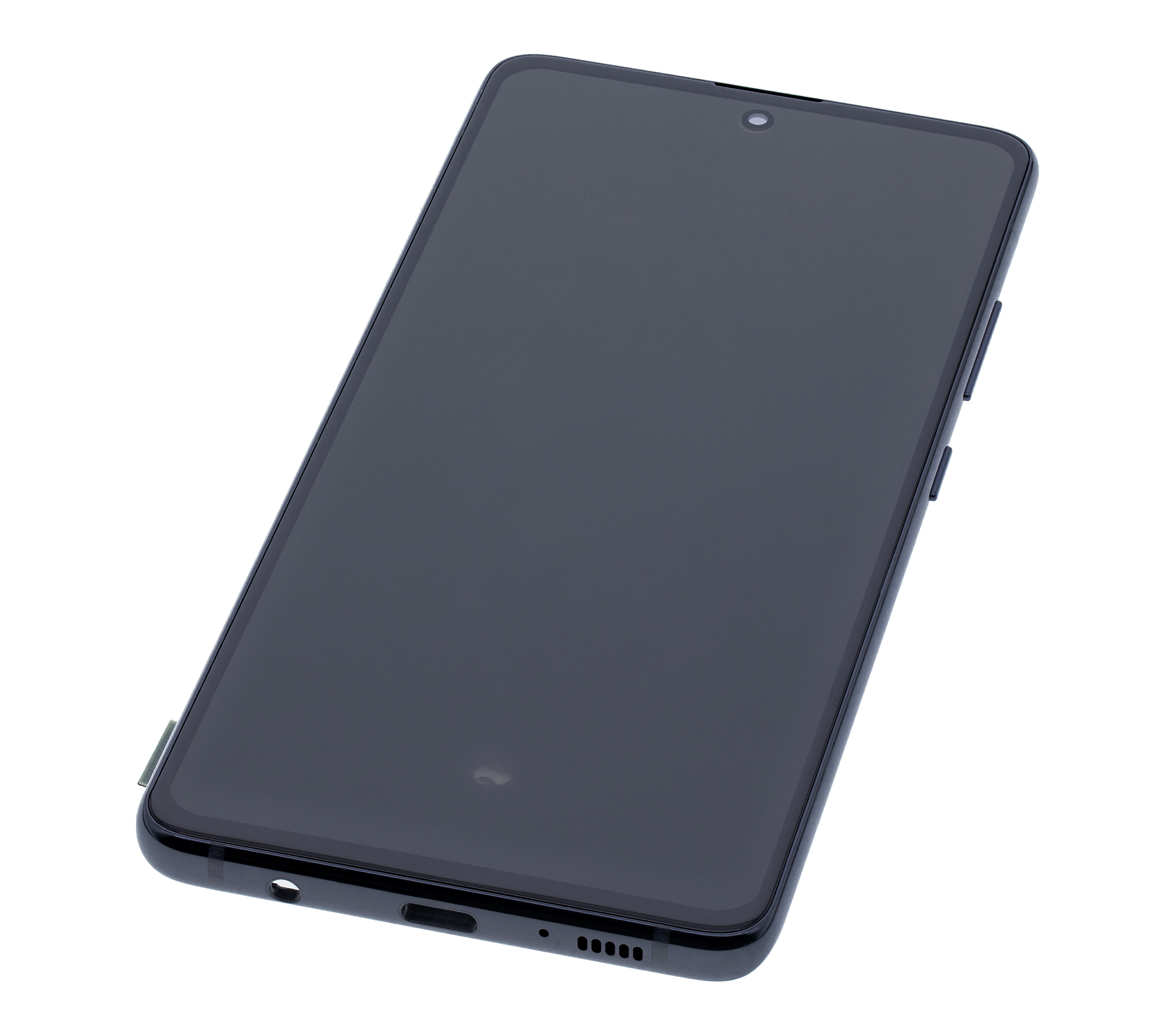 Oled Assembly With Frame Compatible For Samsung Galaxy A51 5G (A516 / 2020) (Non-Verizon 5G Uw Frame) (6.46") (Aftermarket Plus) (Prism Cube Black)