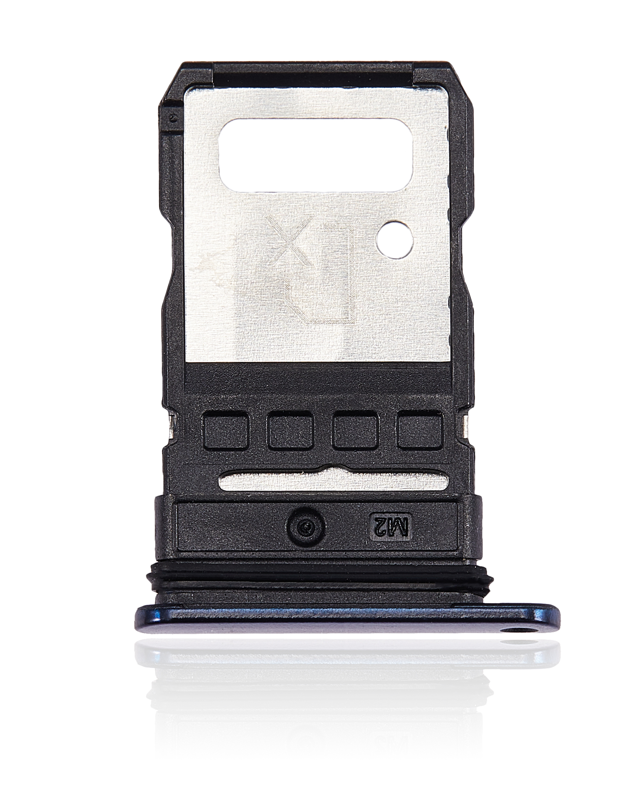 Single Sim Card Tray Compatible For Motorola Edge 5G (Xt2141 / 2021) (Nebula Blue)