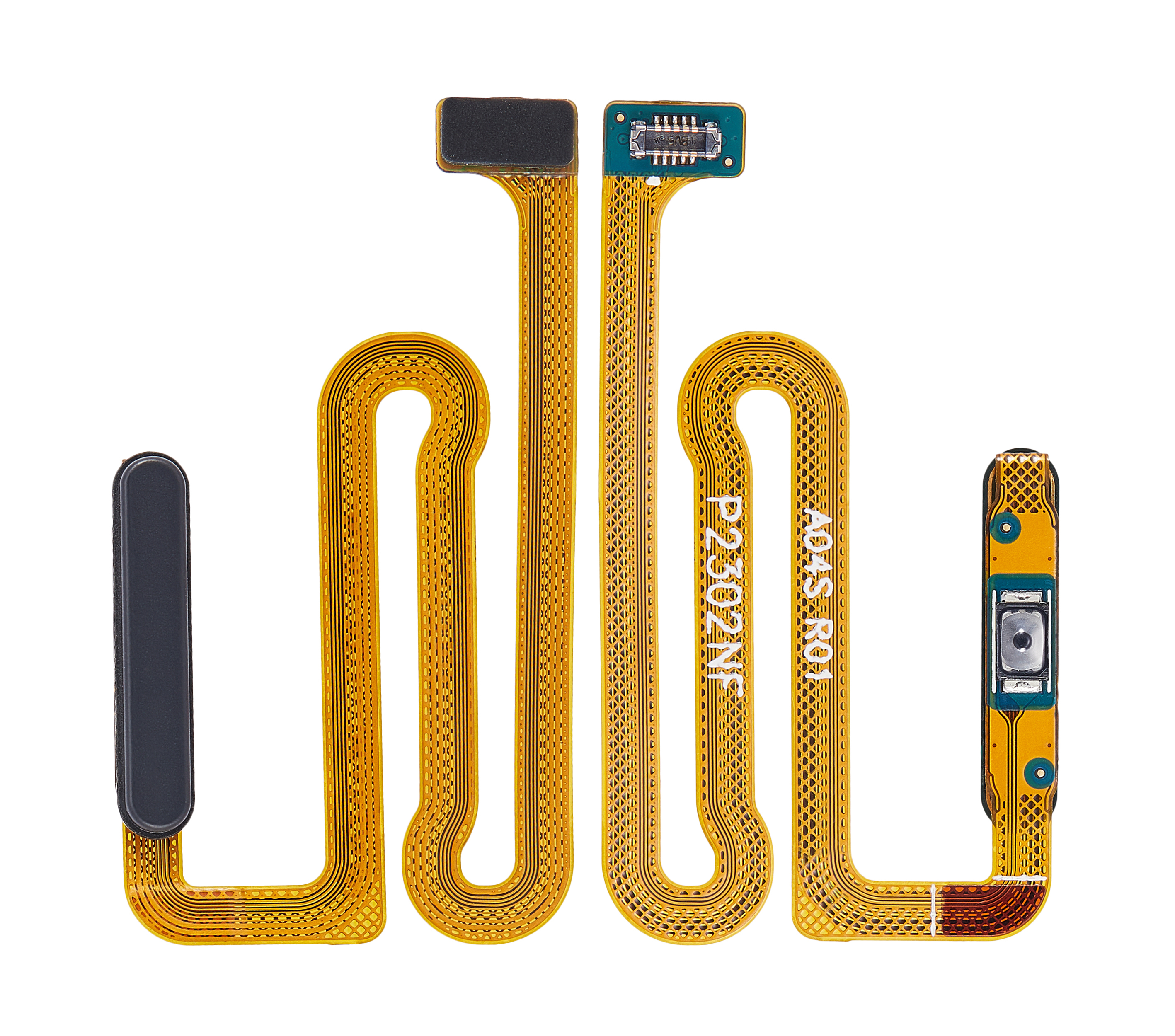 Fingerprint Reader With Flex Cable Compatible For Samsung Galaxy A04S (A047 / 2022) (Black)