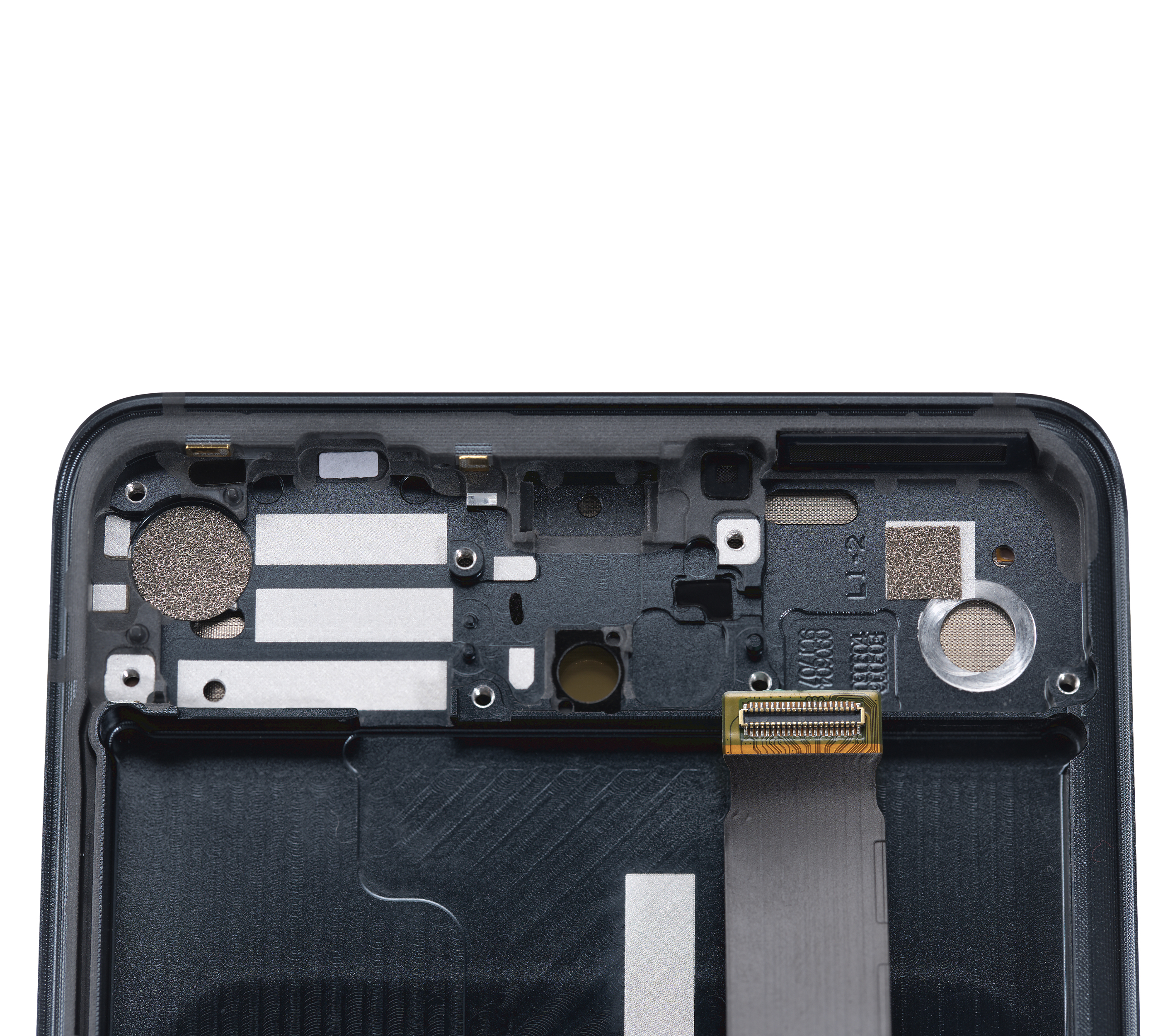 Oled Assembly With Frame Compatible For Motorola Moto Edge 30 Fusion (Xt2243 / 2022) (Refurbished) (Cosmic Gray)