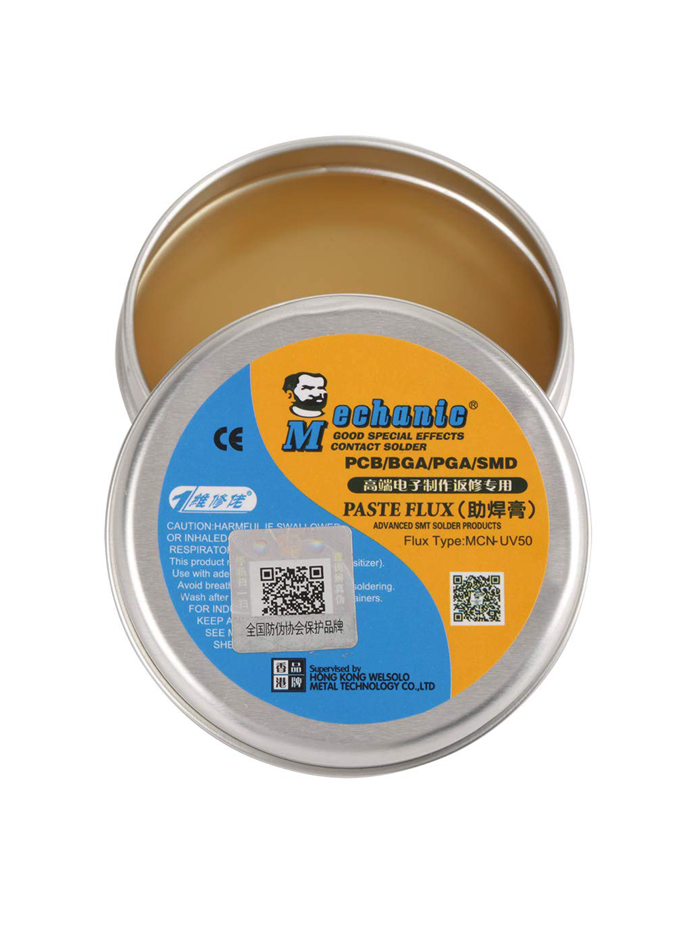 Halogen-Free Soldering Paste Flux (Mcn-Uv50) (Mechanic )