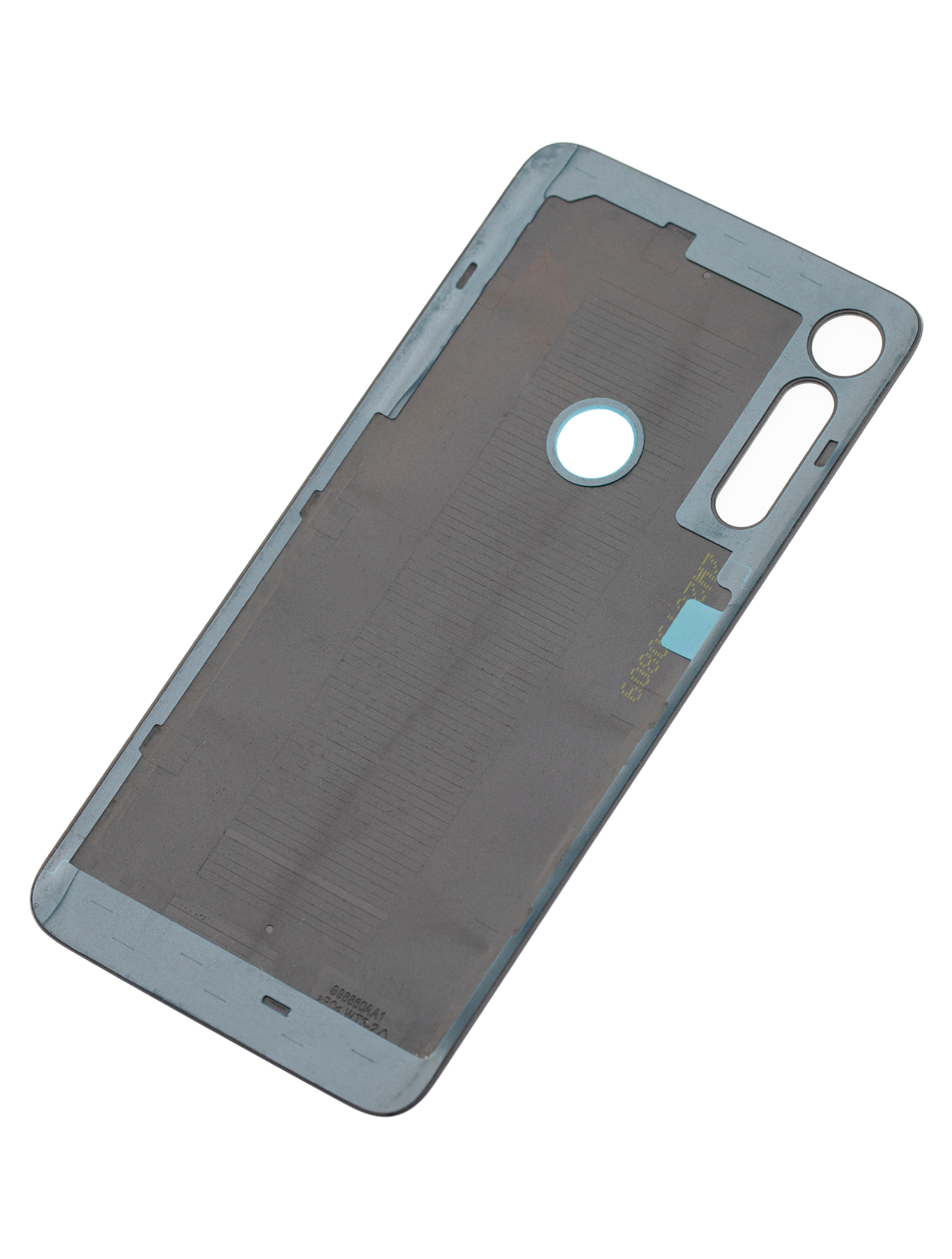 Back Cover Glass Compatible For Motorola Moto G8 Play (Xt2015 / 2019) (Black Onyx)