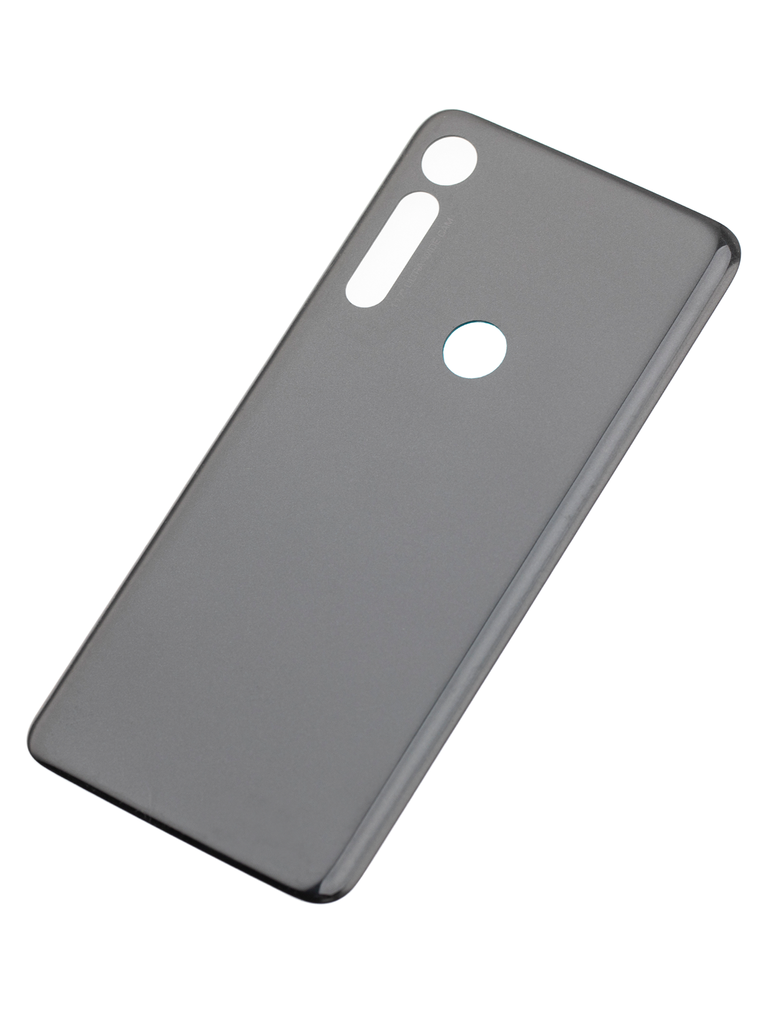 Back Cover Glass Compatible For Motorola Moto G8 Play (Xt2015 / 2019) (Black Onyx)