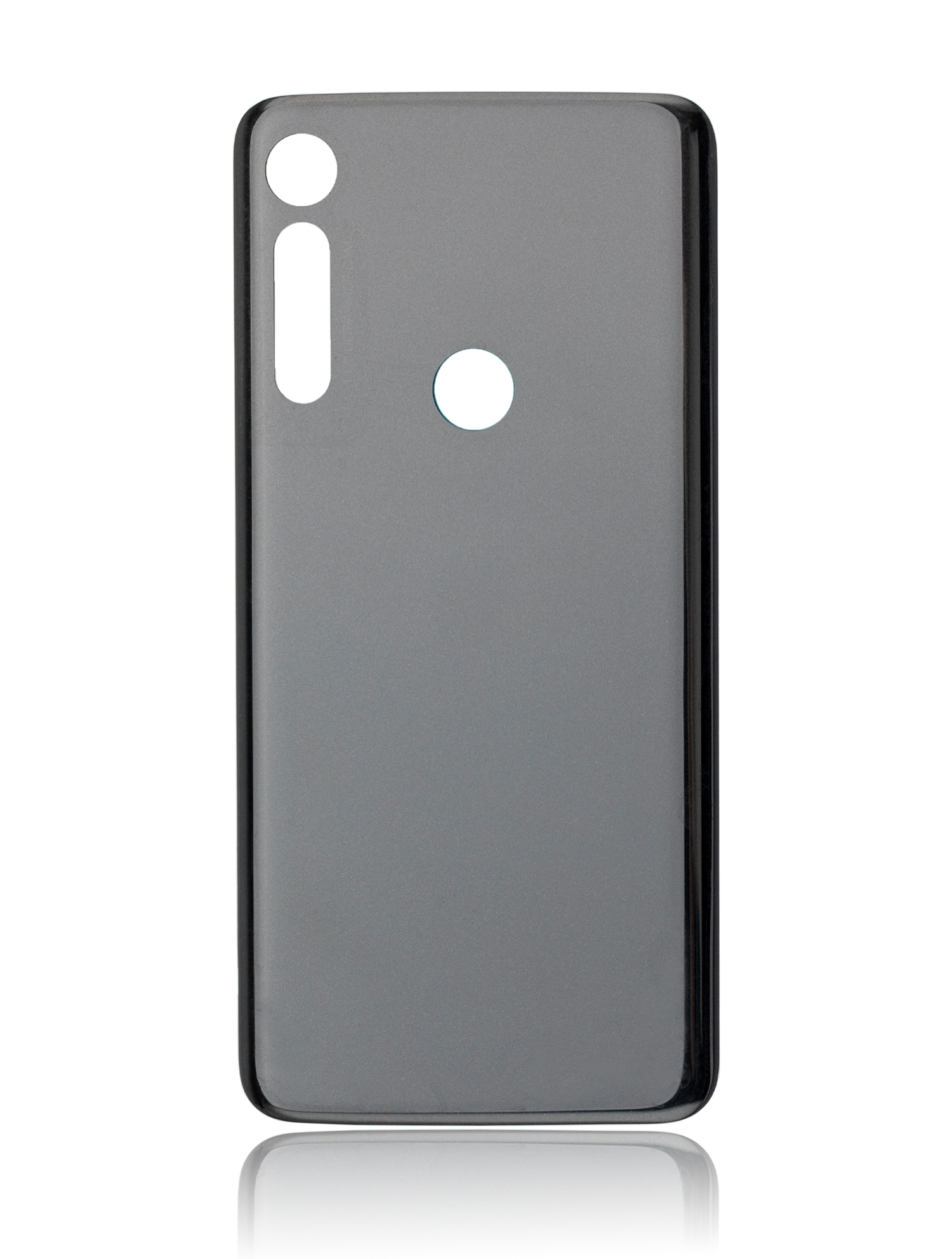 Back Cover Glass Compatible For Motorola Moto G8 Play (Xt2015 / 2019) (Black Onyx)