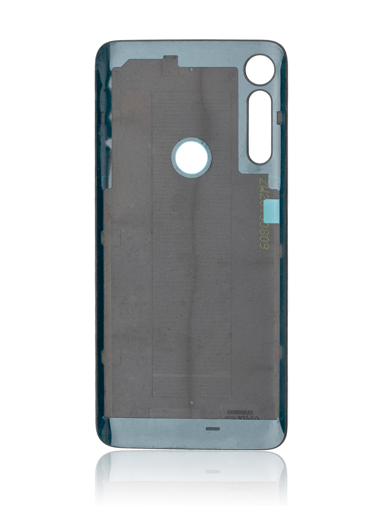 Back Cover Glass Compatible For Motorola Moto G8 Play (Xt2015 / 2019) (Black Onyx)