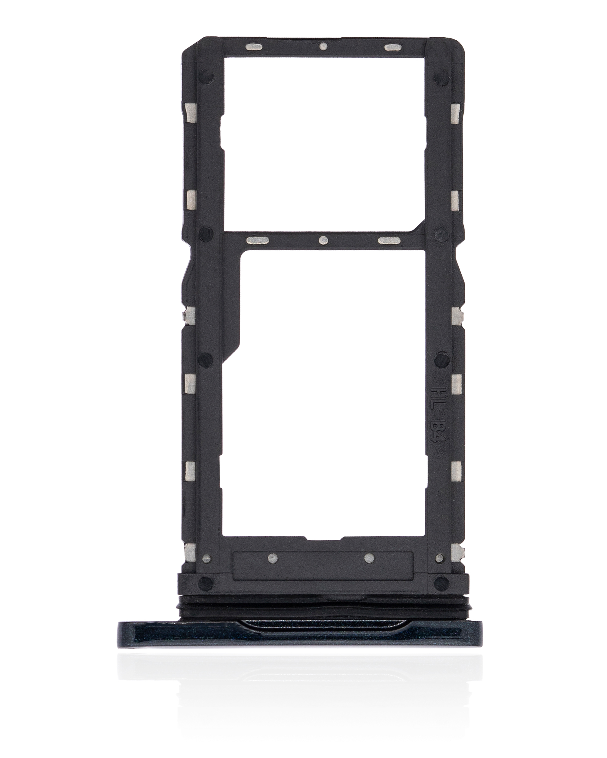 Dual Sim Card Tray Compatible For Motorola Moto G8 Play (Xt2015 / 2019) (Blue)
