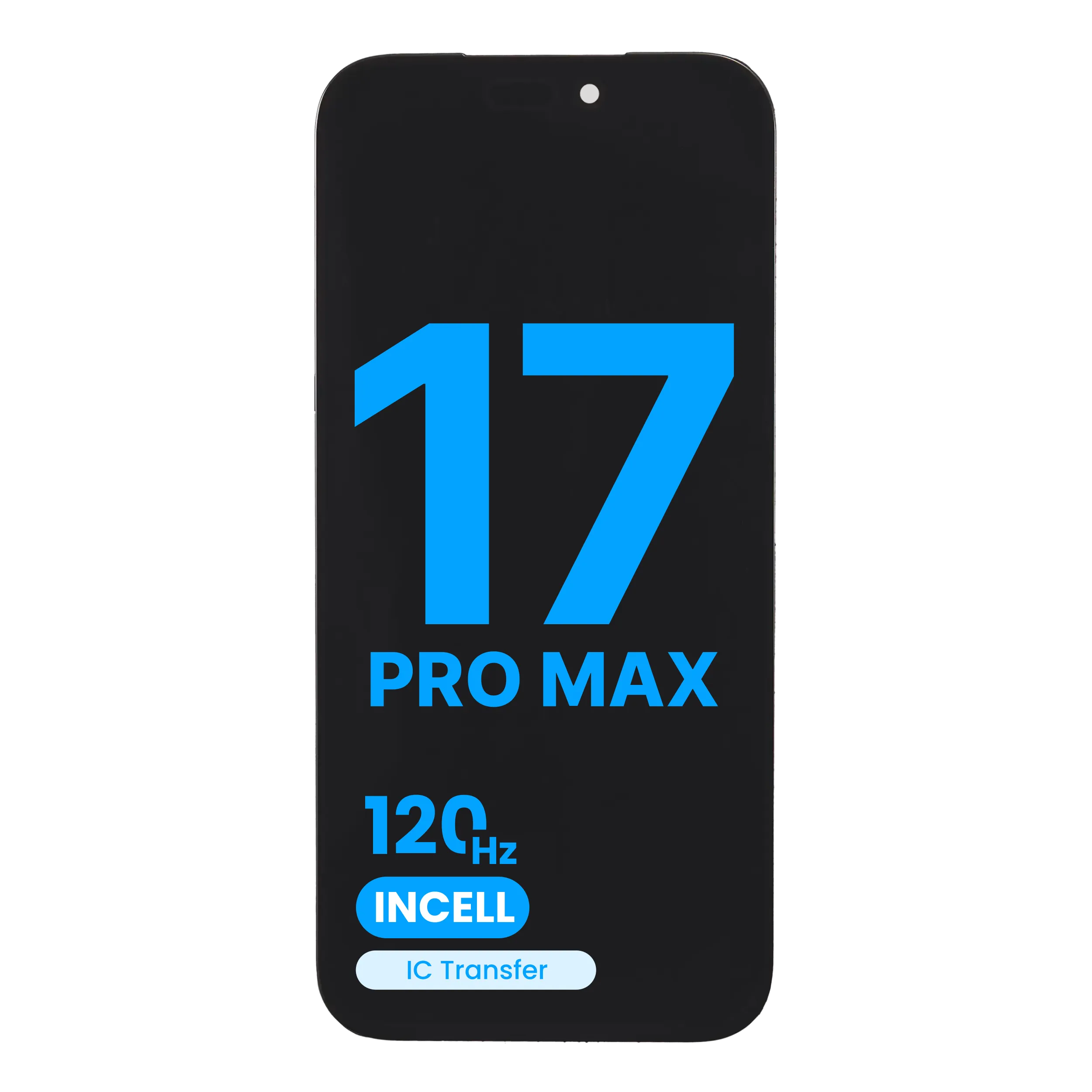 LCD Assembly For iPhone 17 Pro Max (Aftermarket: AQ7 / Incell) (120HZ)