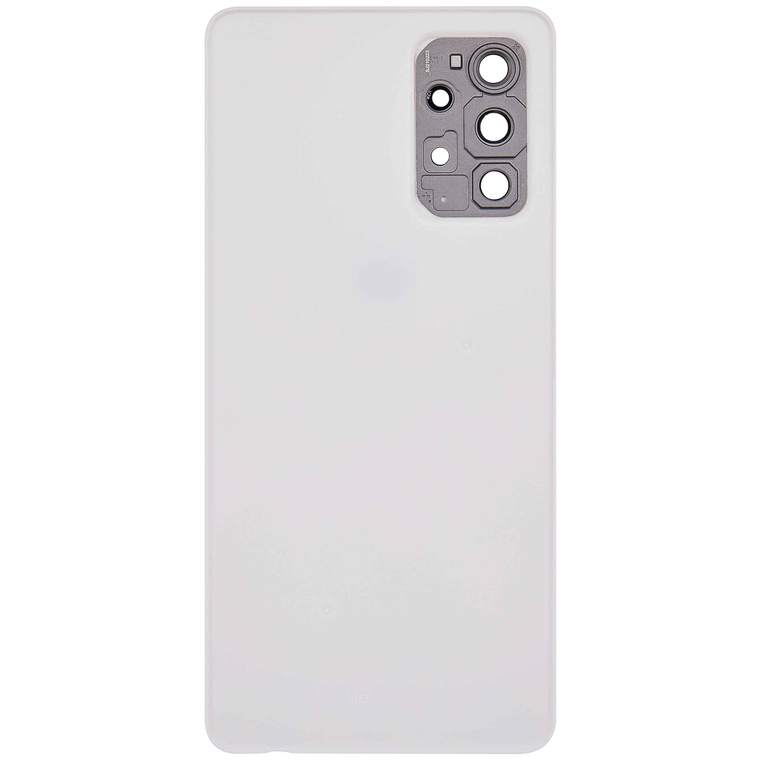 Back Cover Glass Compatible For Samsung Galaxy A72 (A725 / 2021) (Aftermarket Plus) (Awesome Blue)