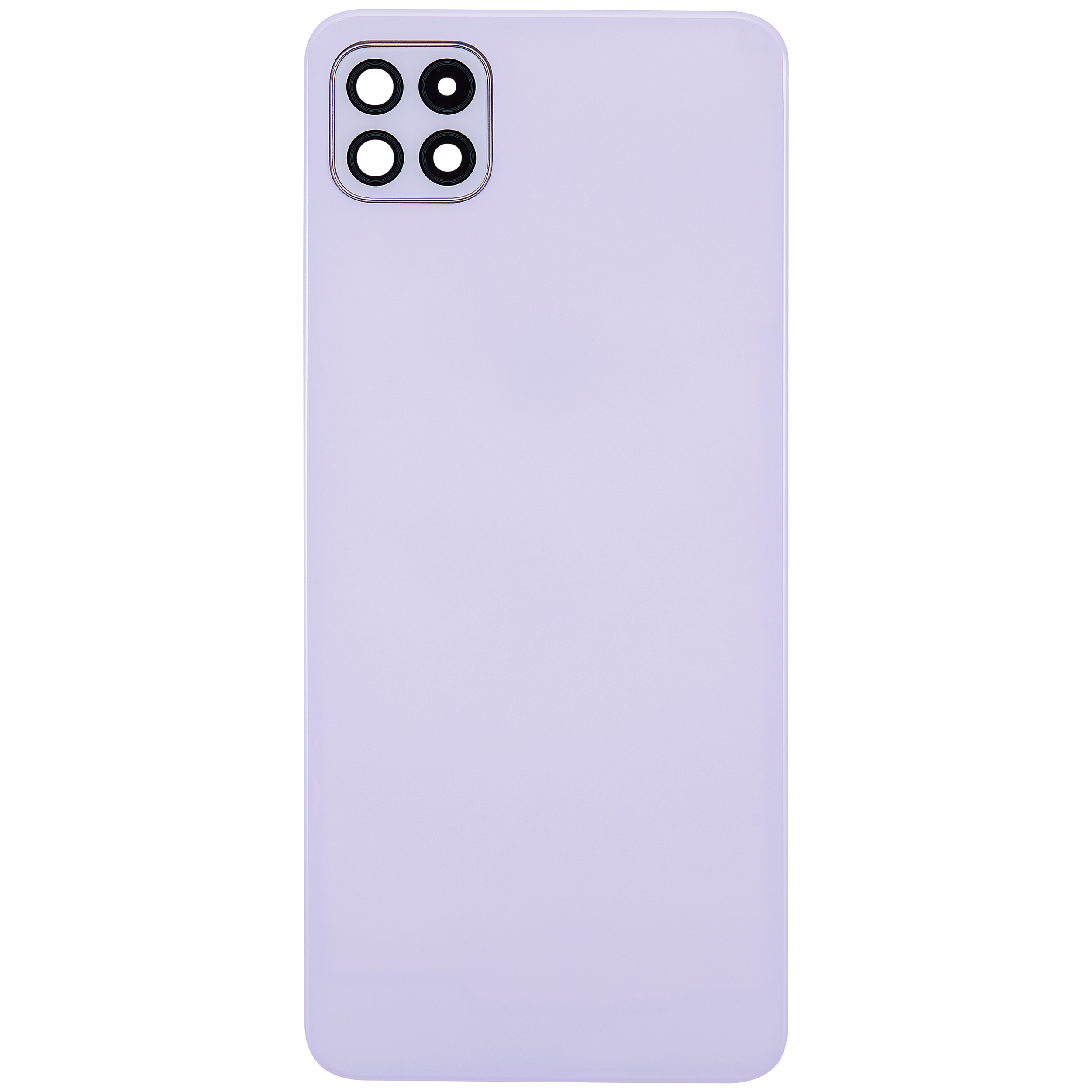 Back Cover Glass With Camera Lens Compatible For Samsung Galaxy A22 5G (A226 / 2021) (Aftermarket Plus) (Violet)