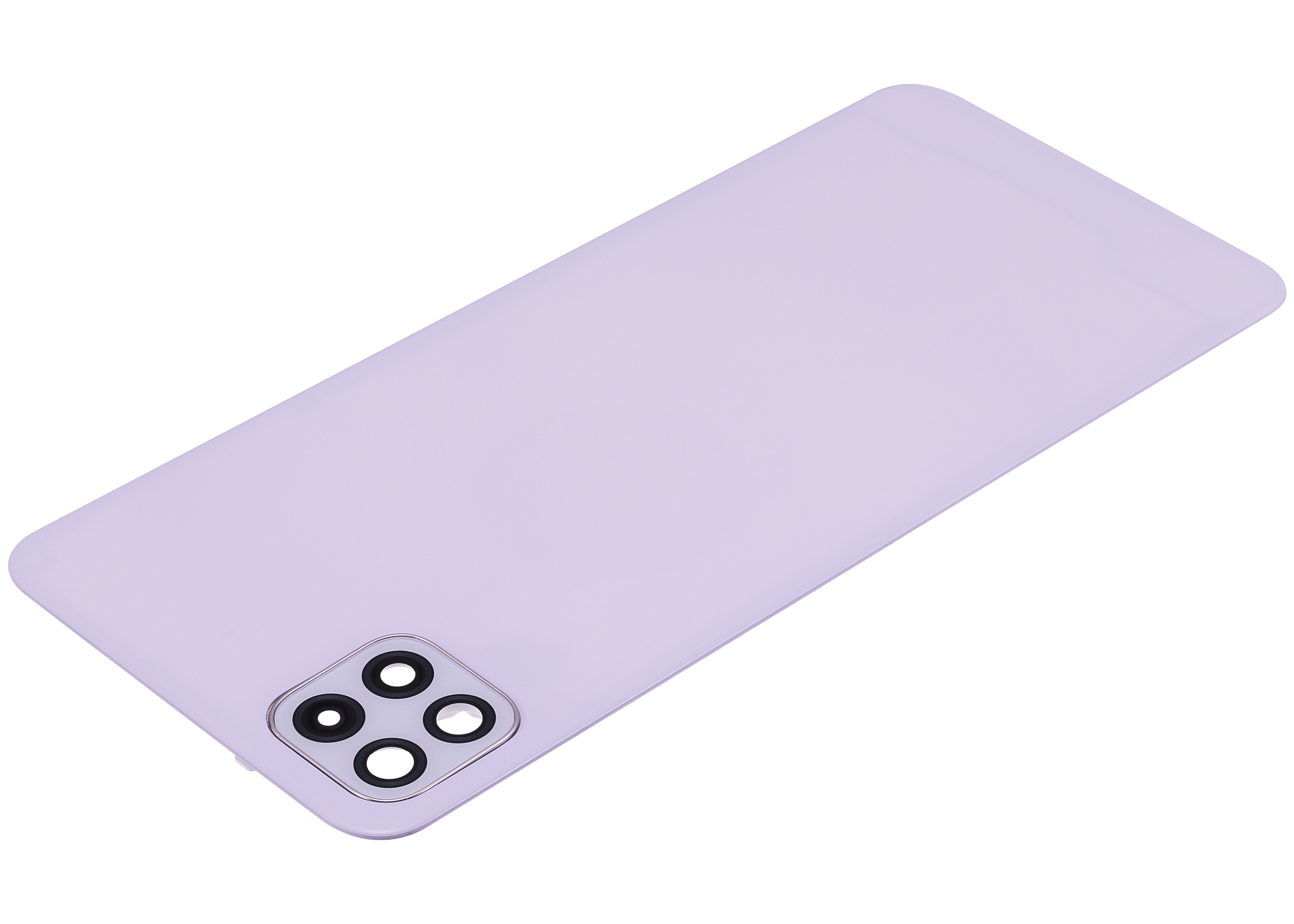 Back Cover Glass With Camera Lens Compatible For Samsung Galaxy A22 5G (A226 / 2021) (Aftermarket Plus) (Violet)