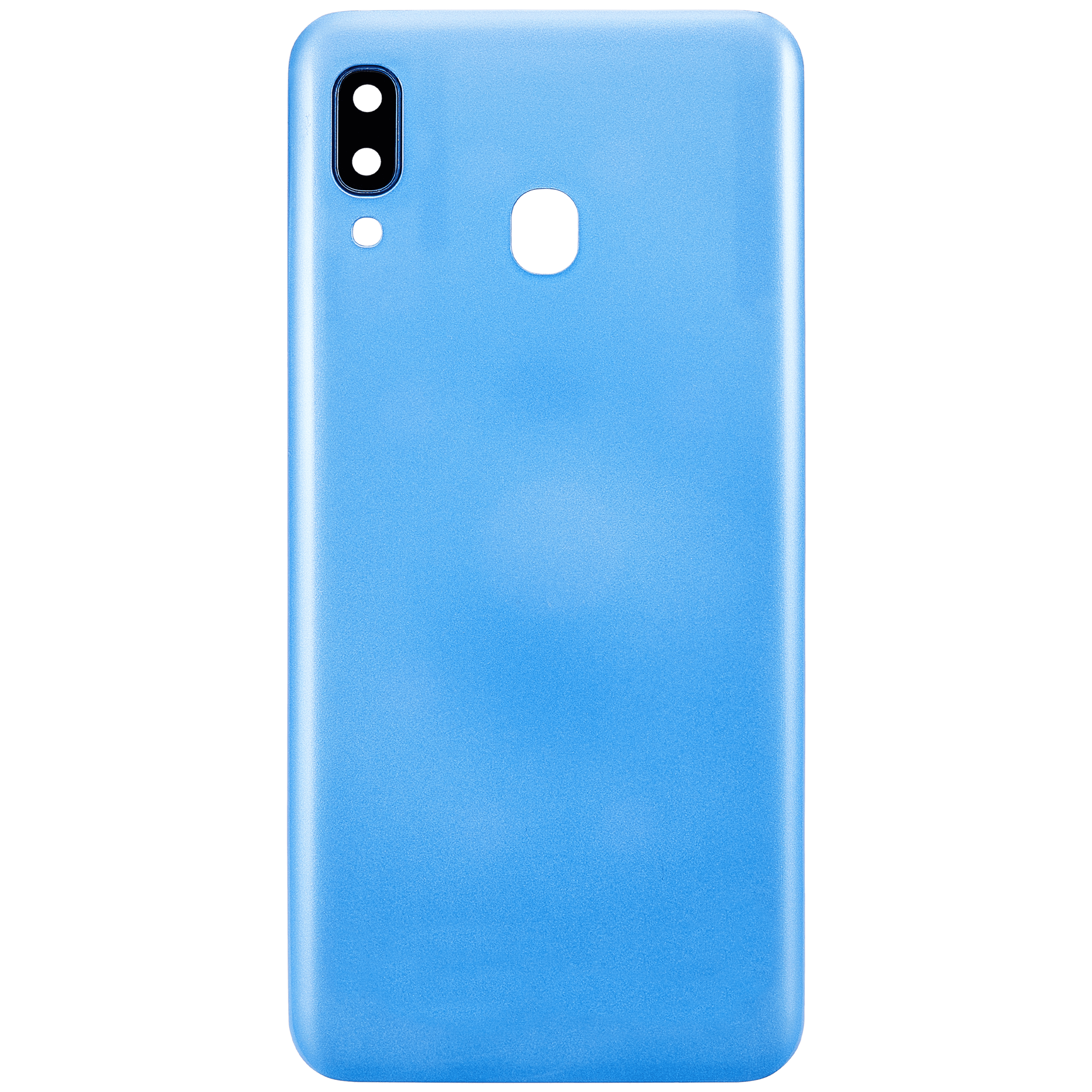 Back Cover Glass With Camera Lens Compatible For Samsung Galaxy A30 (A305 / 2019) (Aftermarket Plus) (Blue)
