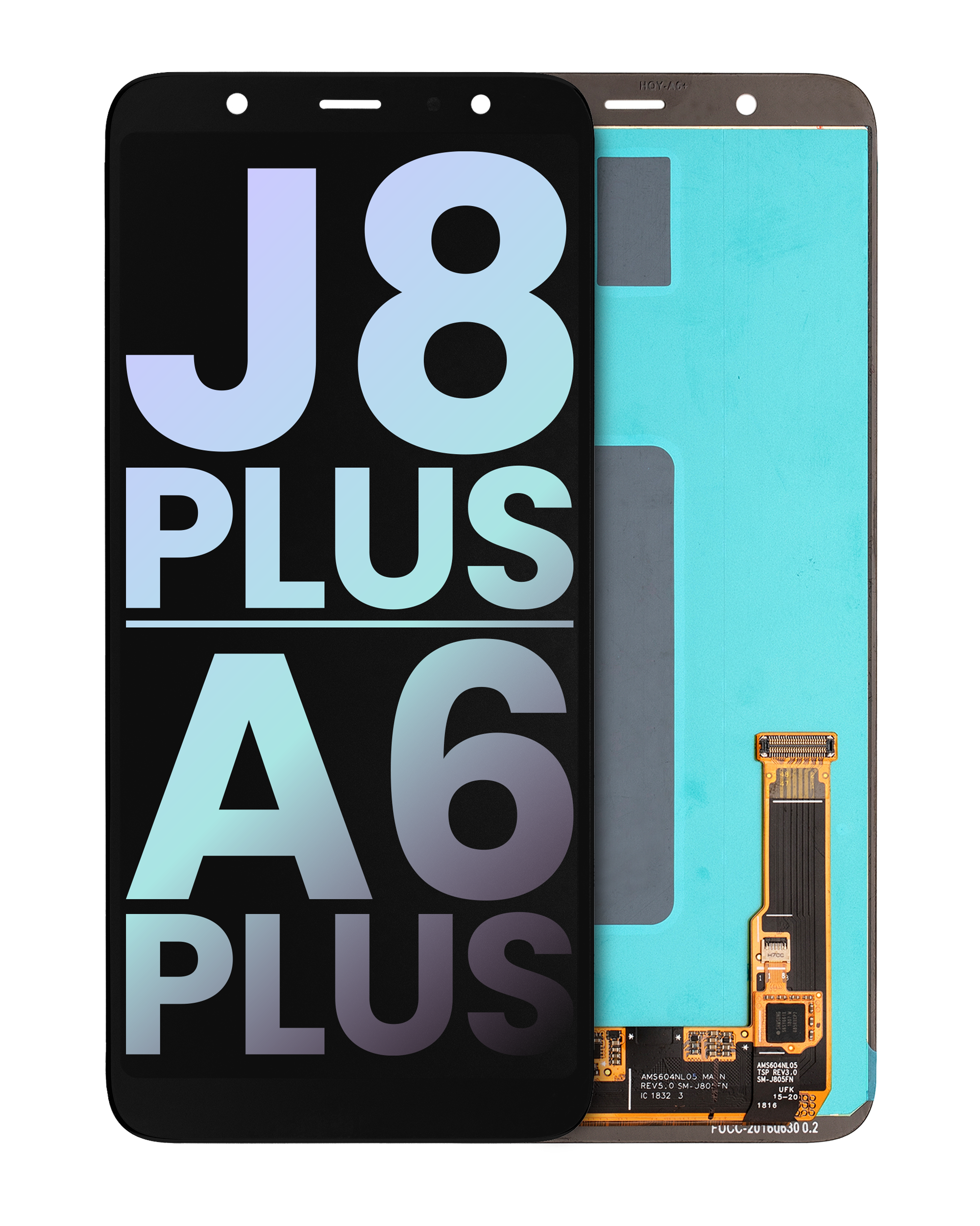Oled Assembly Without Frame Compatible For Samsung Galaxy J8 Plus (J805 / 2018) / A6 Plus (A605 / 2018) (Service Pack) (All Colors)