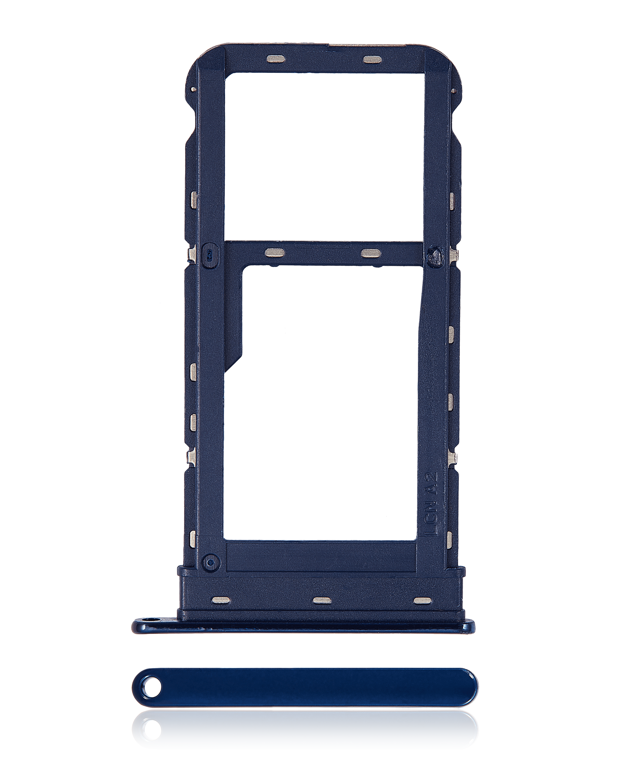 Single Sim Card Tray Compatible For Motorola Moto G8 (Xt2045-1 / 2020) (Capri Blue)
