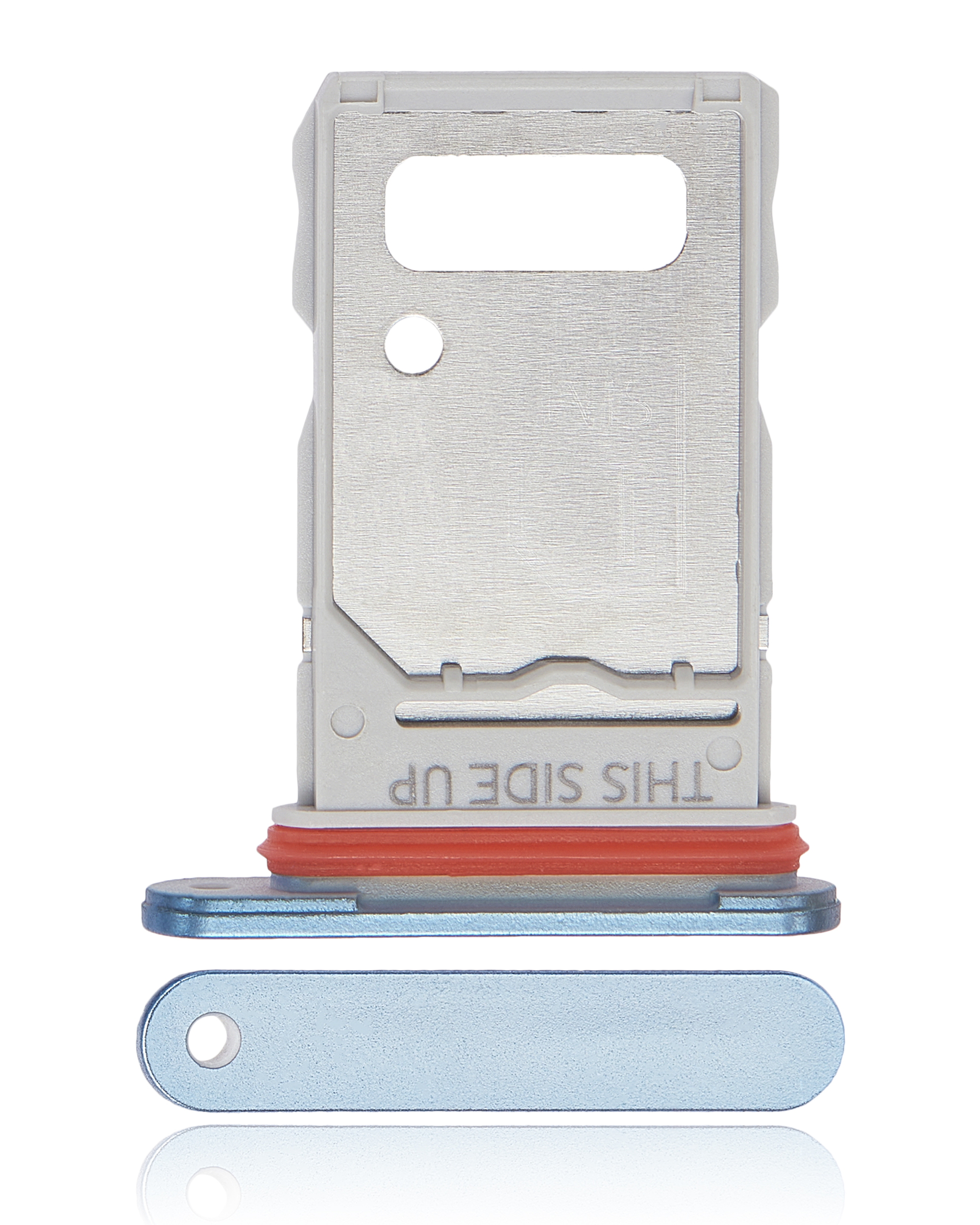 Dual Sim Card Tray Compatible For Motorola Moto G200 5G (Xt2175 / 2022) (Glacier Green)