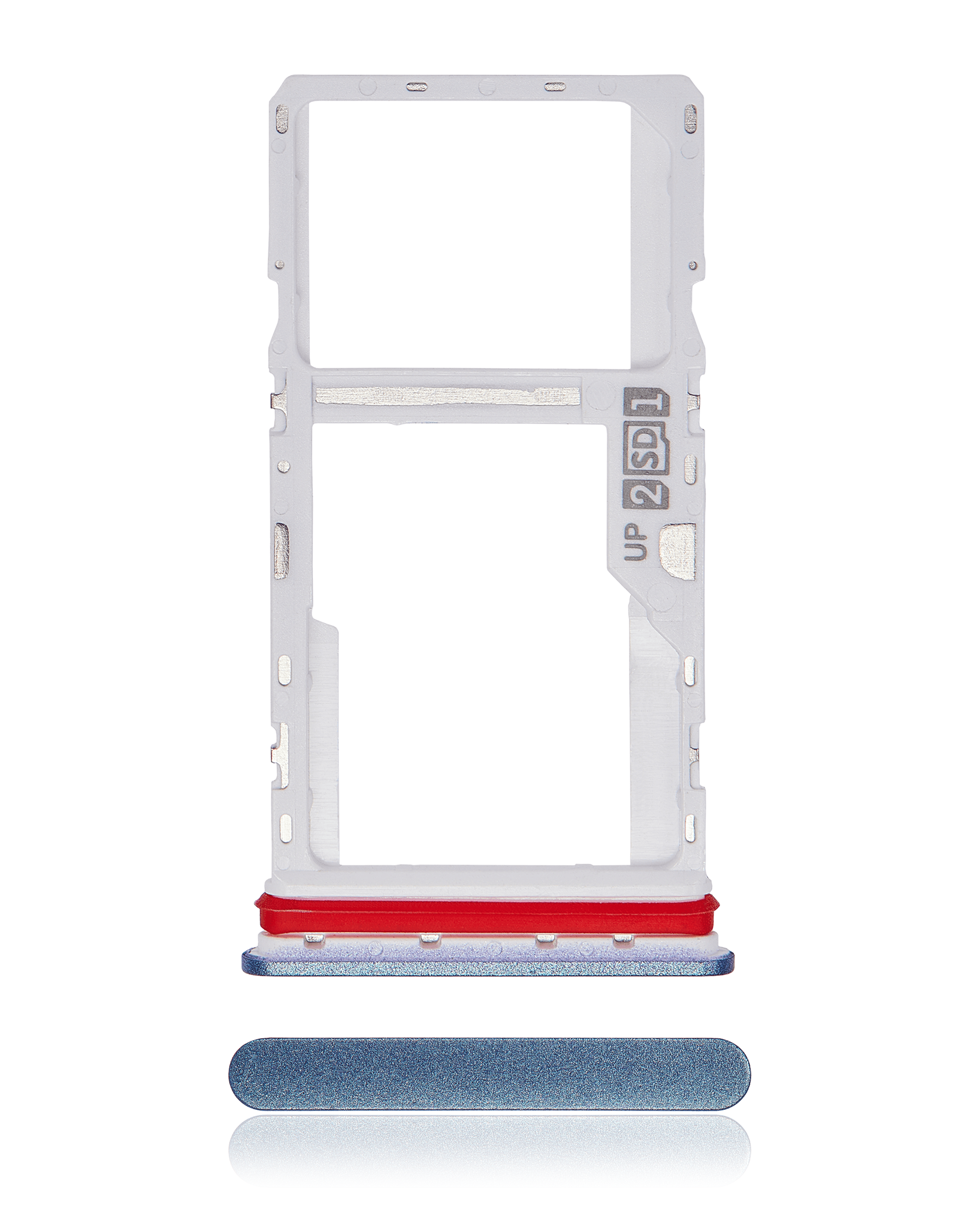 Sim Card Tray Compatible For Motorola Moto G10 Power (Xt2127-4 / 2021) (Breeze Blue)
